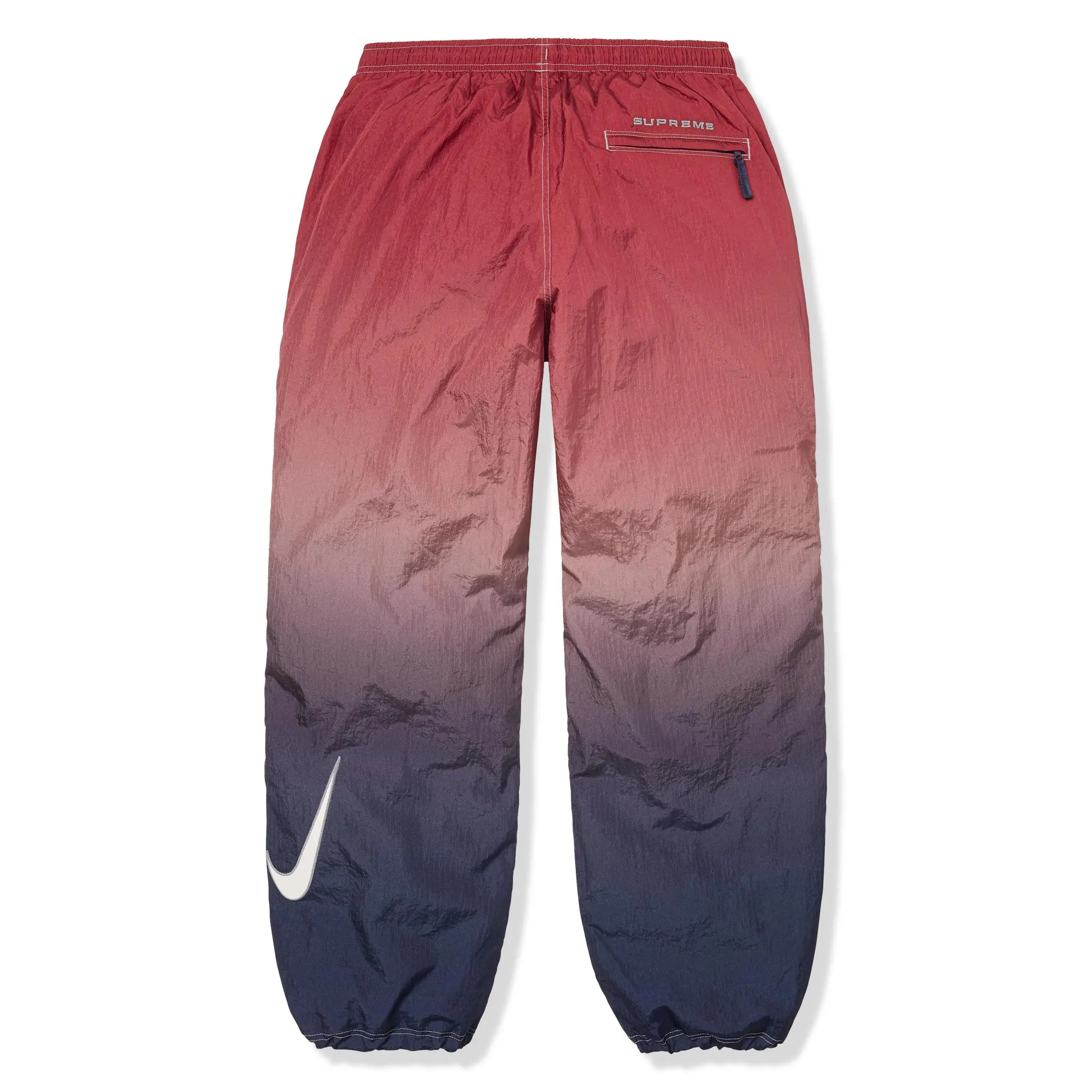 Back view of Nike Supreme Ripstop Multi Color Track Pants