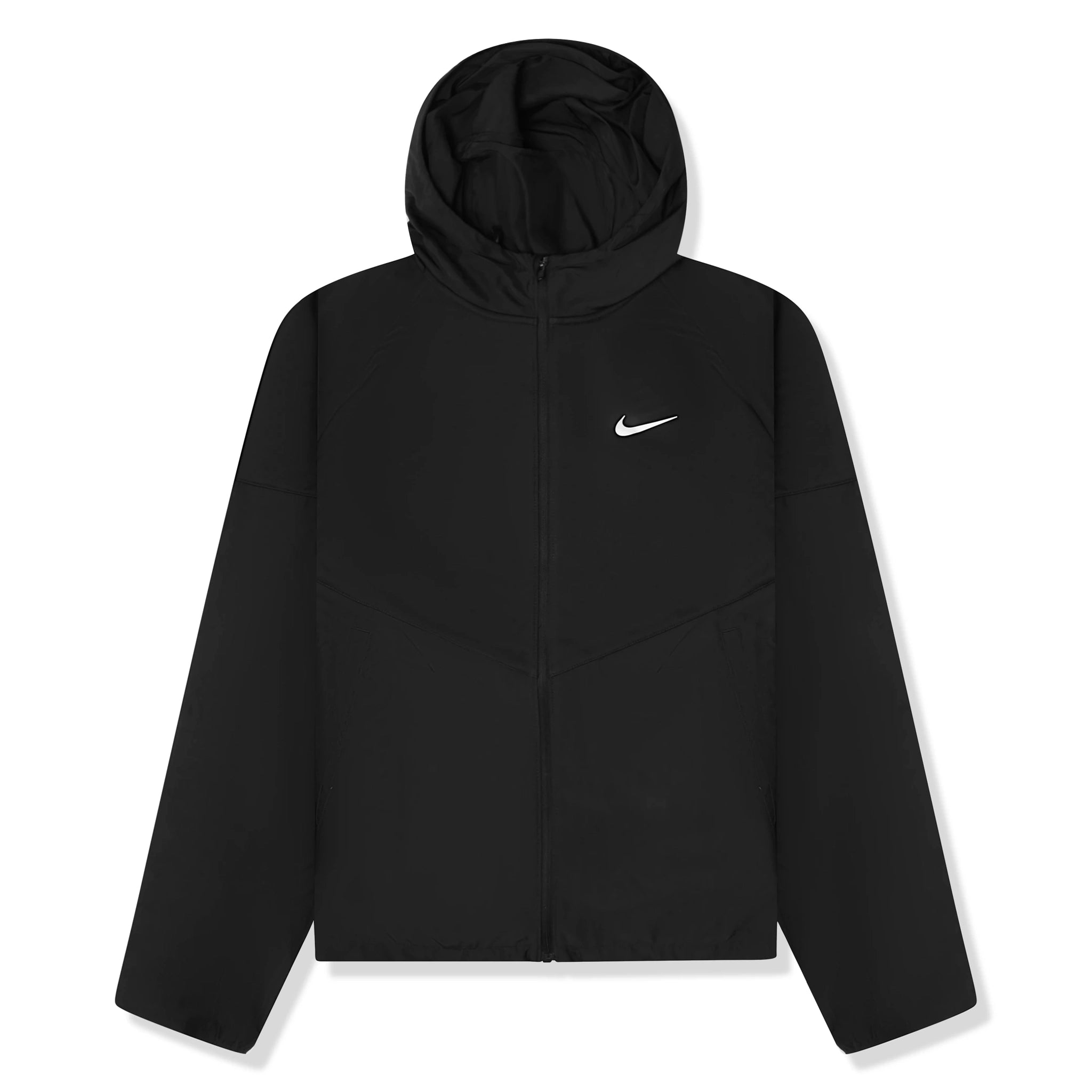 Front view of Nike Therma Black Jacket DH6682-010