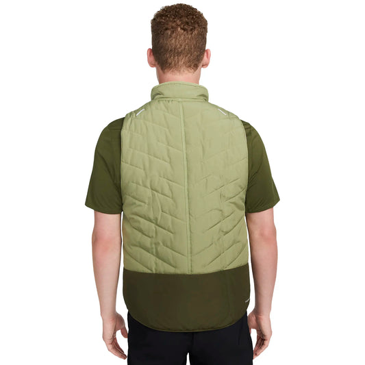 nike therma fit repel green gilet dd5647 334 model back