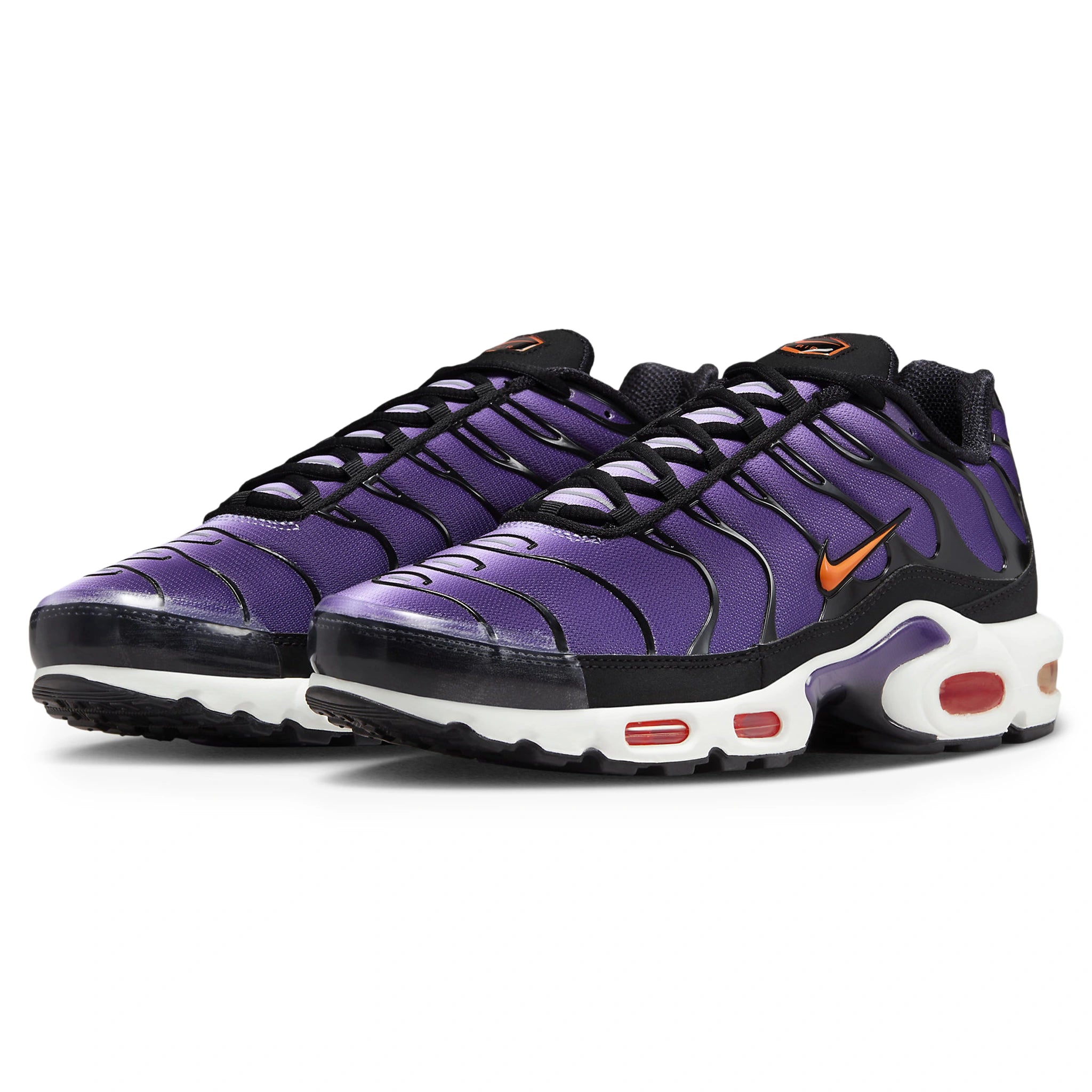 Front side view of Nike TN Air Max Plus OG Voltage Purple (2024) DX0755-500