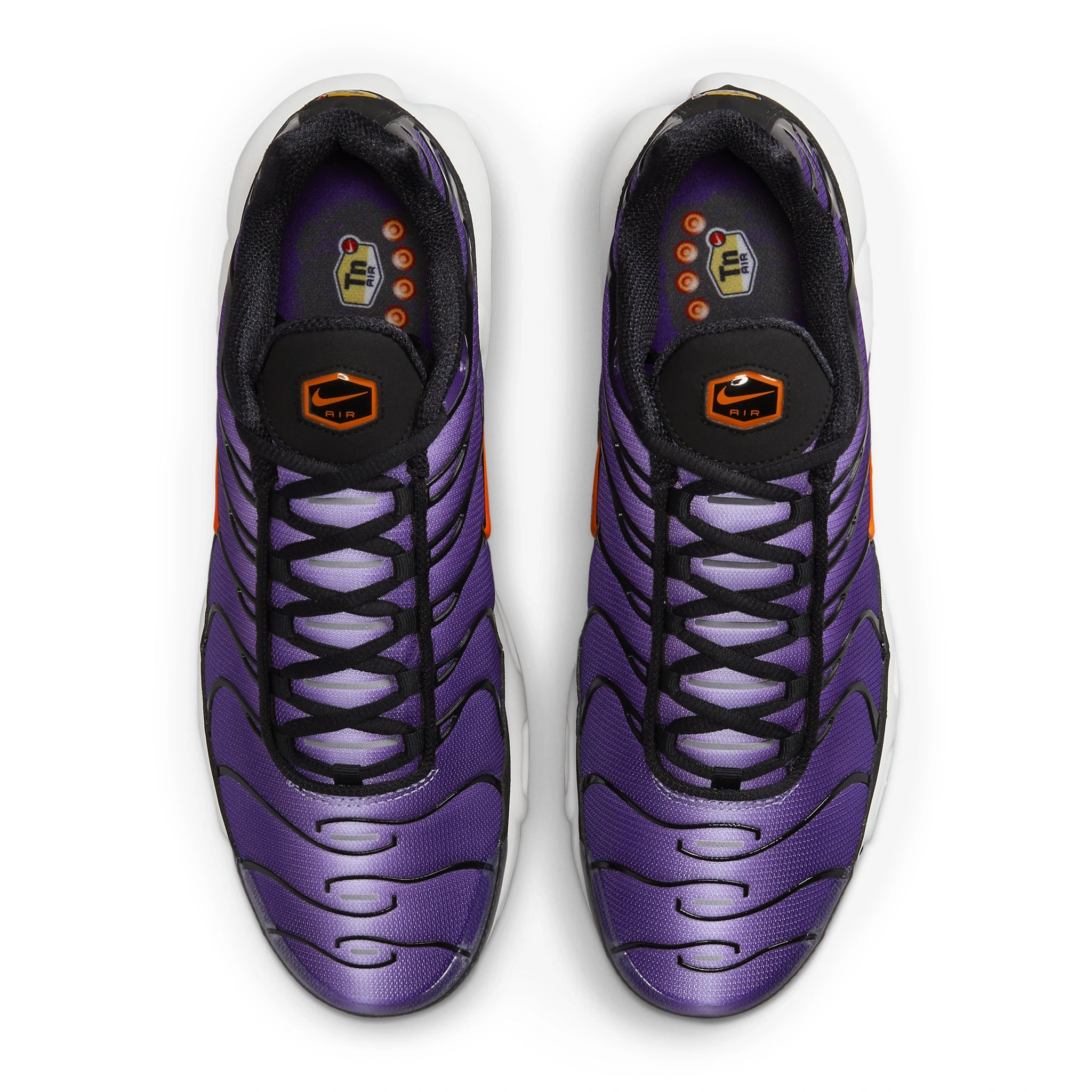 Top view of Nike TN Air Max Plus OG Voltage Purple (2024) DX0755-500