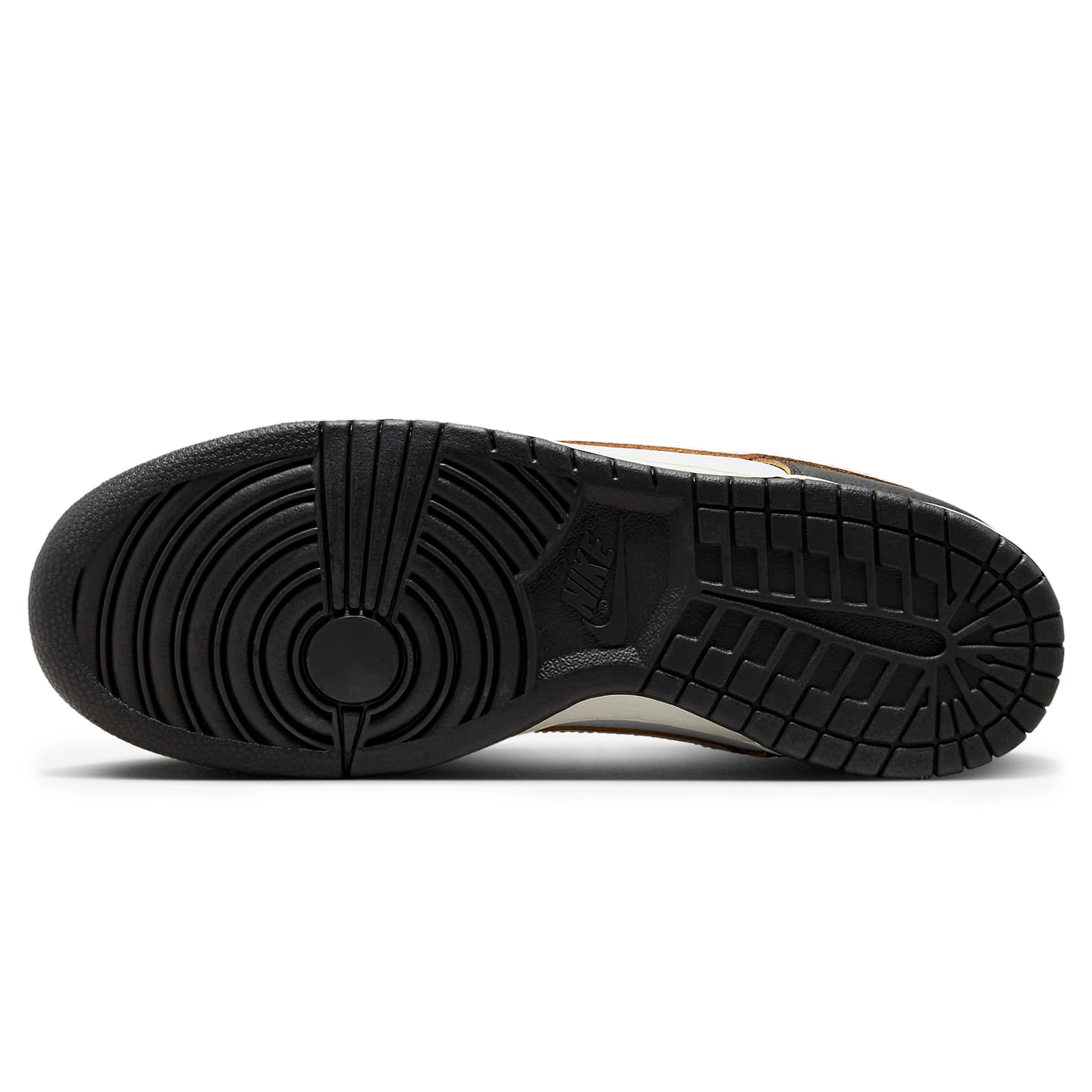 Sole view of Nike x HUF SB Dunk Low San Francisco FD8775-001