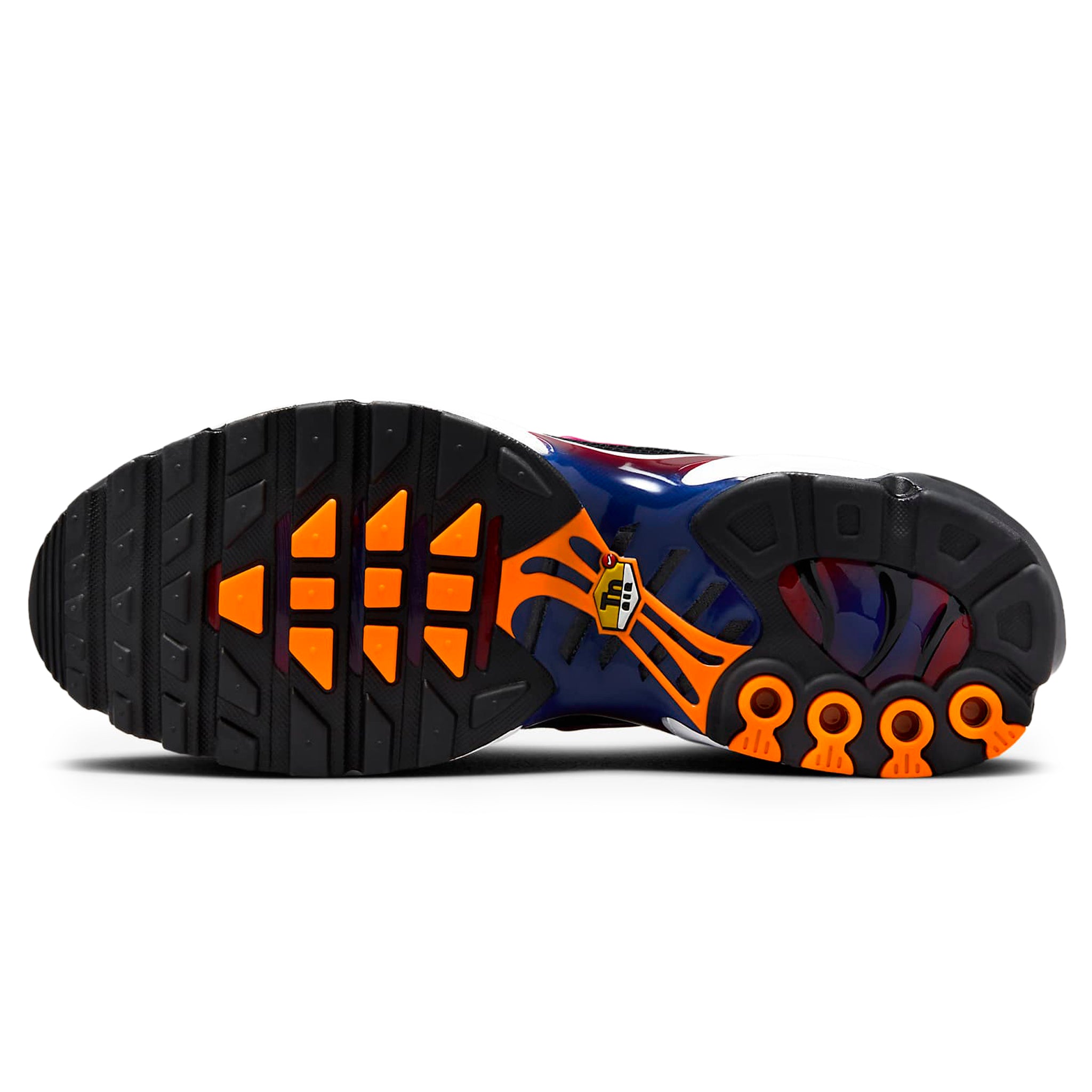 Sole view of Nike x Patta x Barcelona FC Air Max Plus Culers Del Món FN8260-001