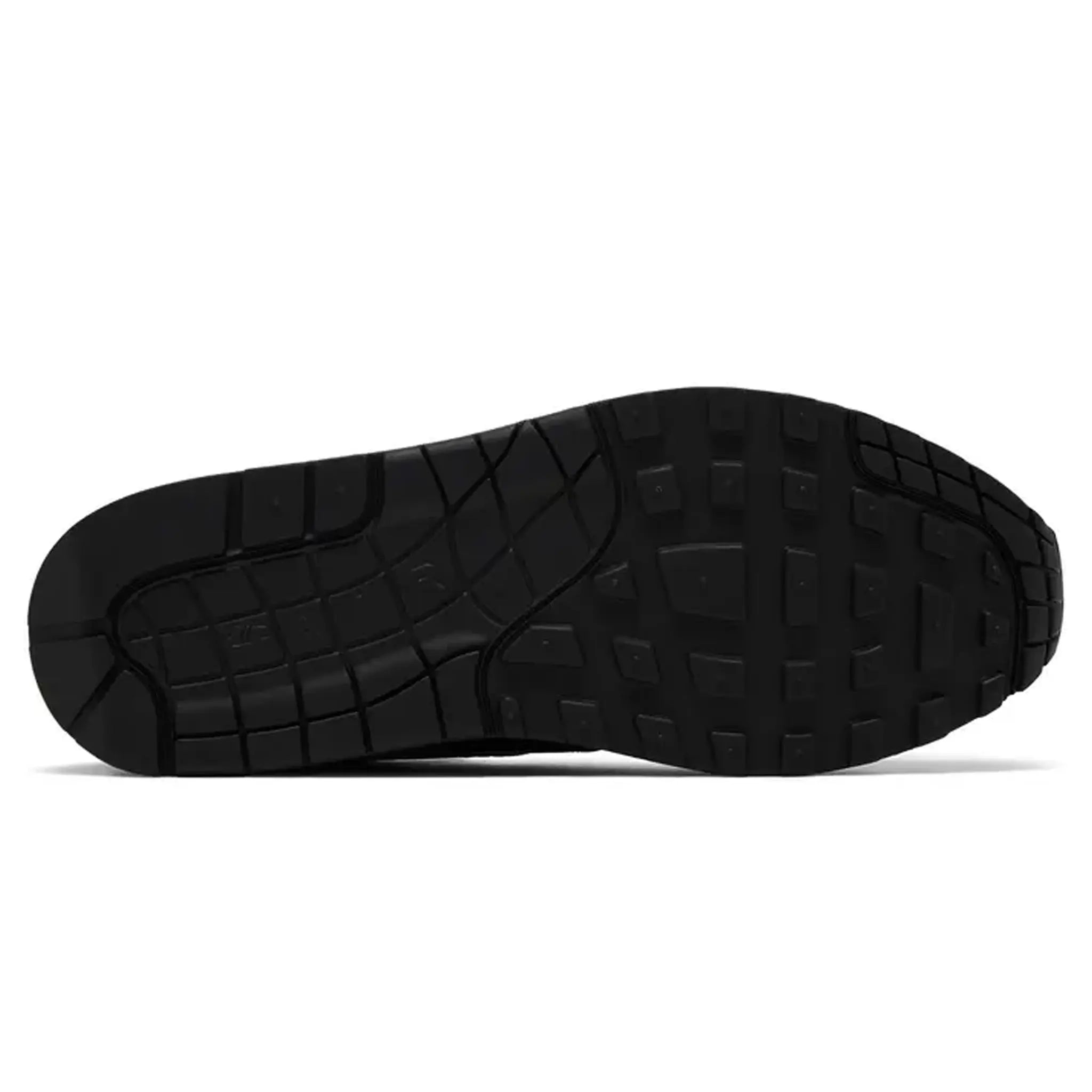 Sole view of Nike x Supreme Air Max 1 '87 SP Black White