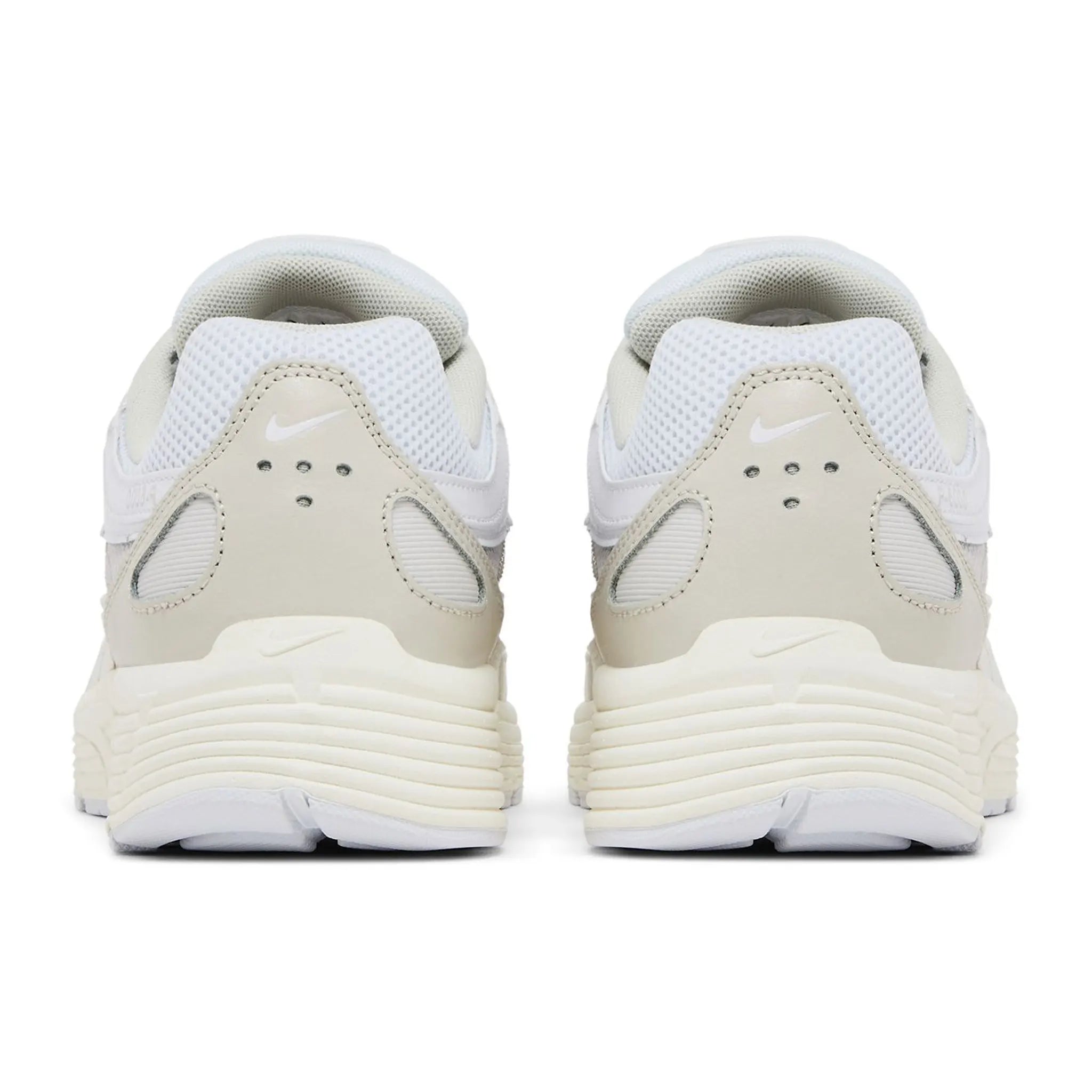 Heel view of Nike P-6000 White Sail
