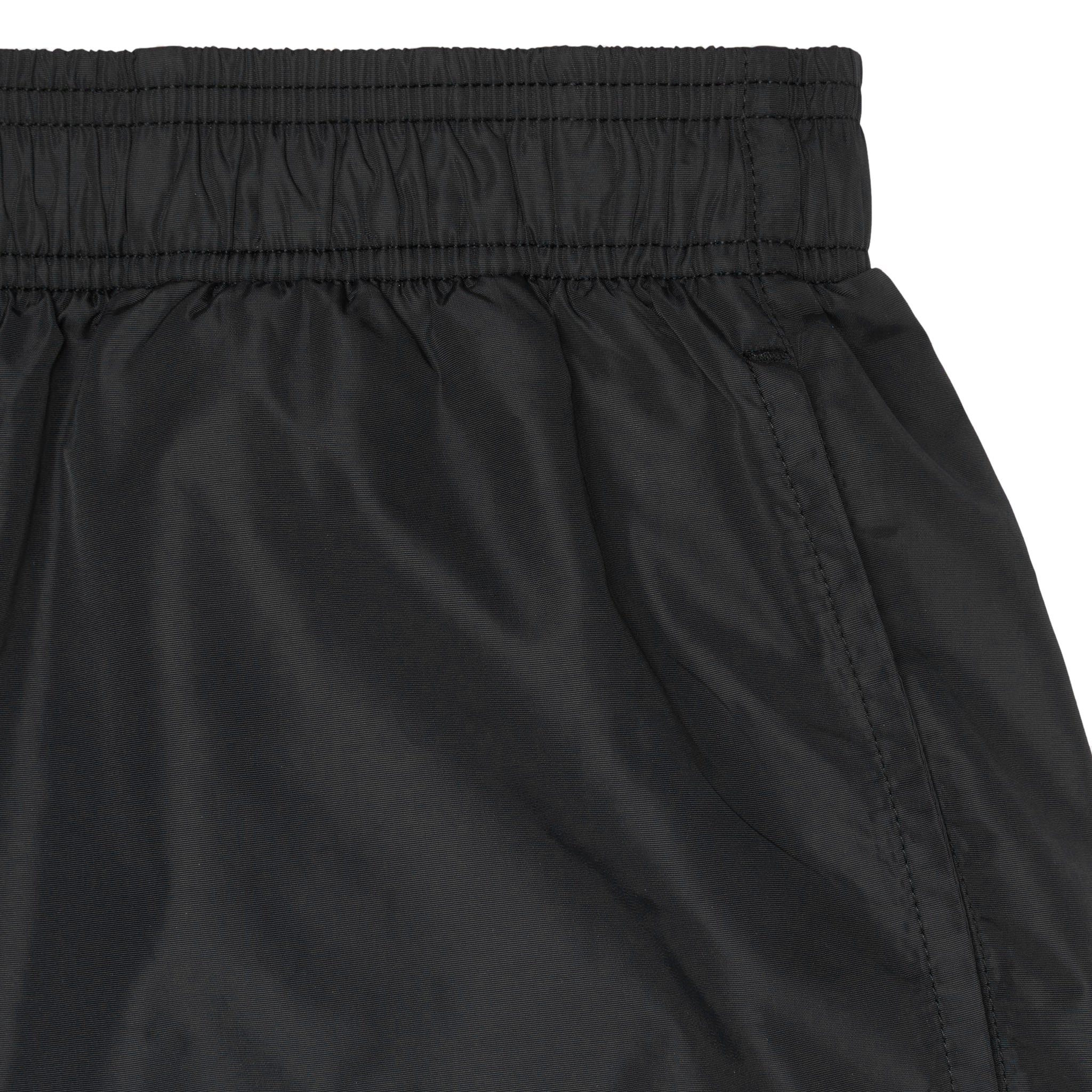 Pocket view of Off-White Blur Logo Print Black Swim Shorts OMFA003S22FAB0071001
