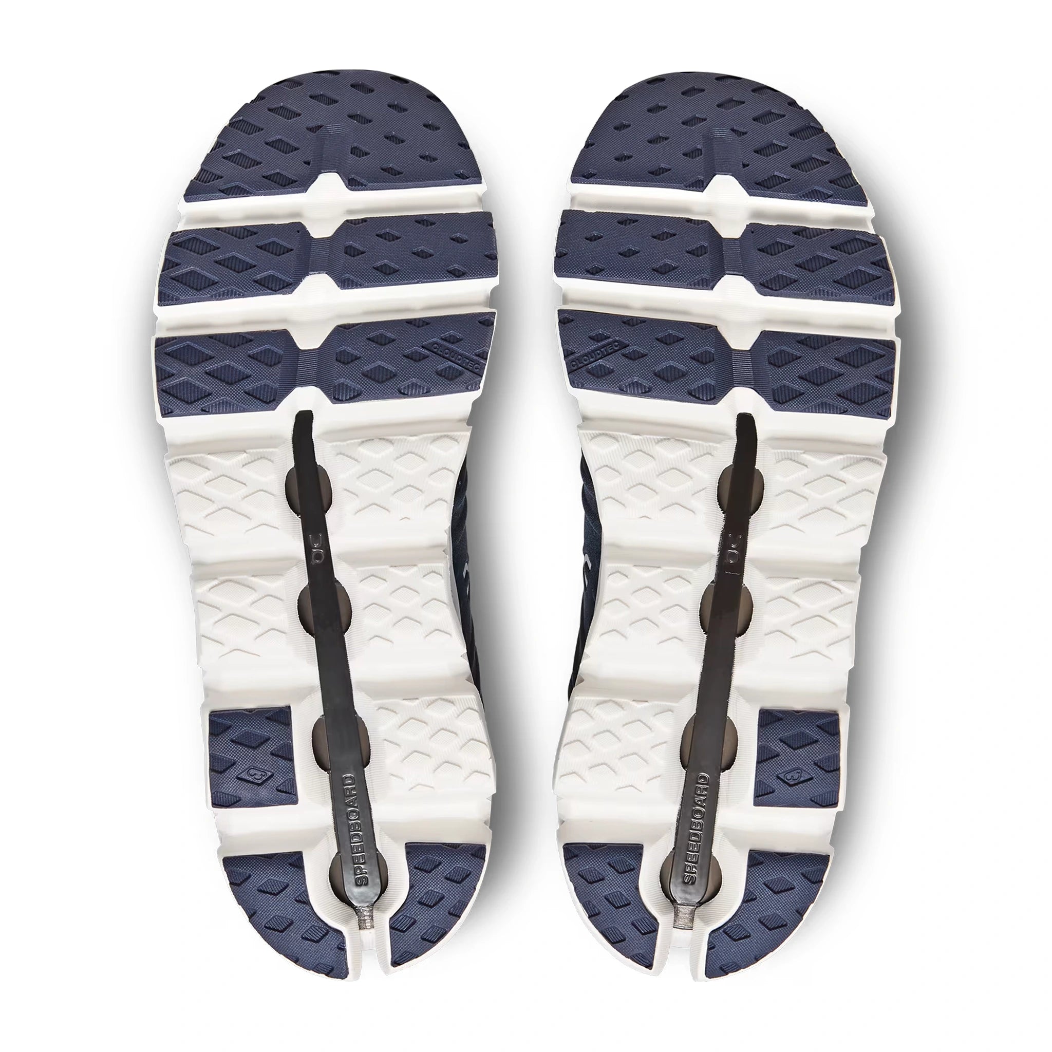 Sole view of On Running Cloudswift 3 Denim Midnight 3MD10560045