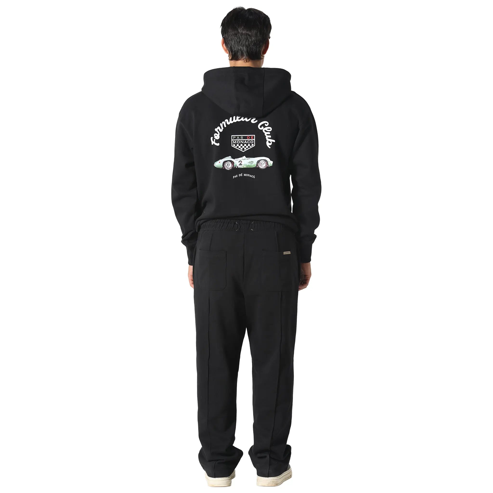Pas De Monaco Formular Club Black Hoodie