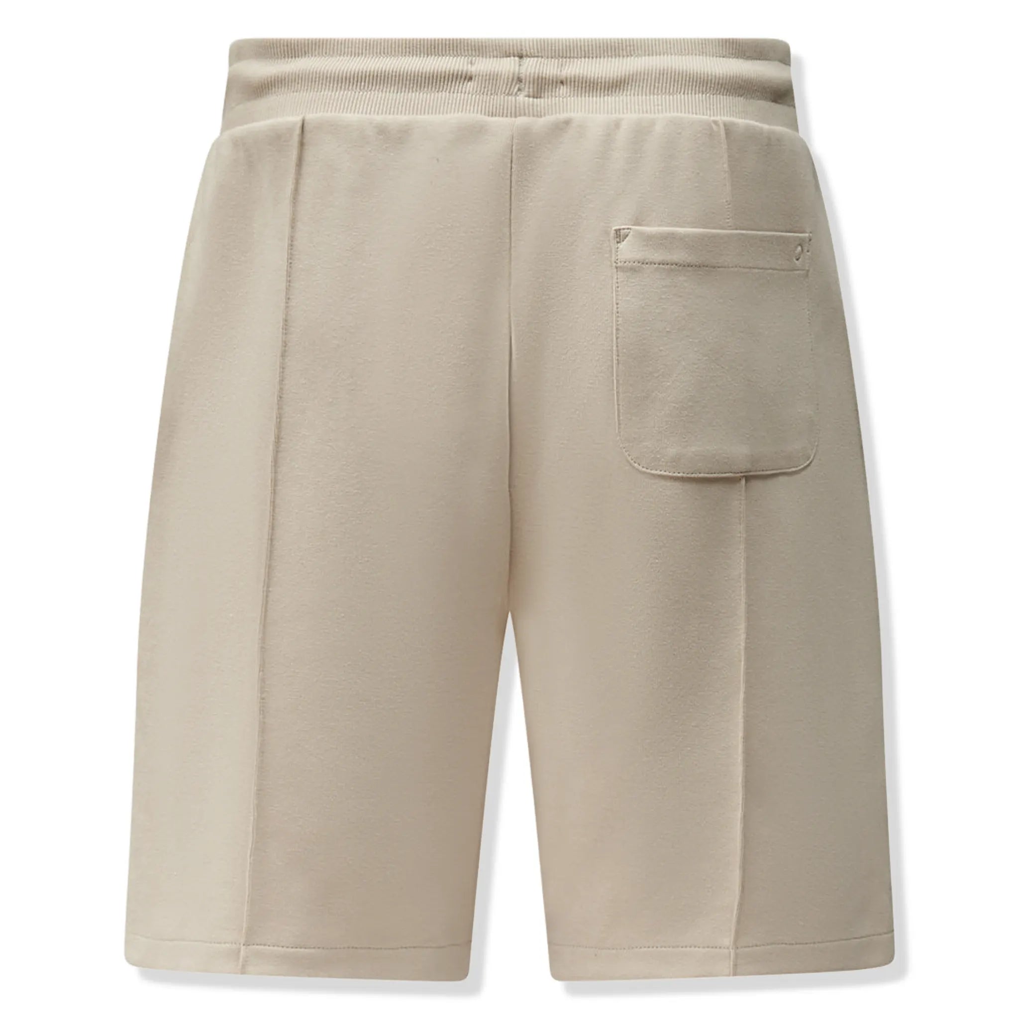 Back View of Peckham Rye Jersey Interlock Peyote Shorts