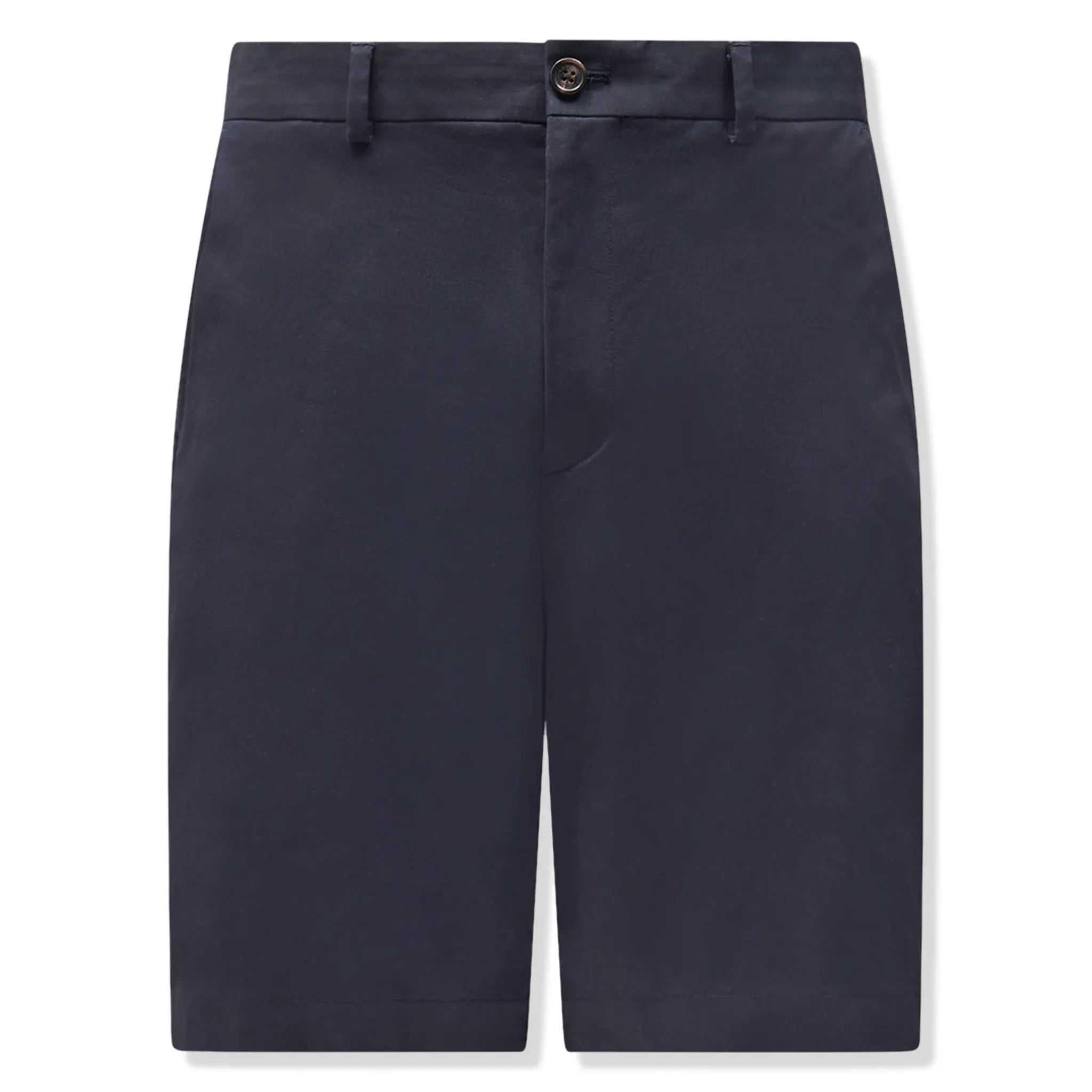 Front View of Peckham Rye Marlborough Dark Sapphire Navy Shorts