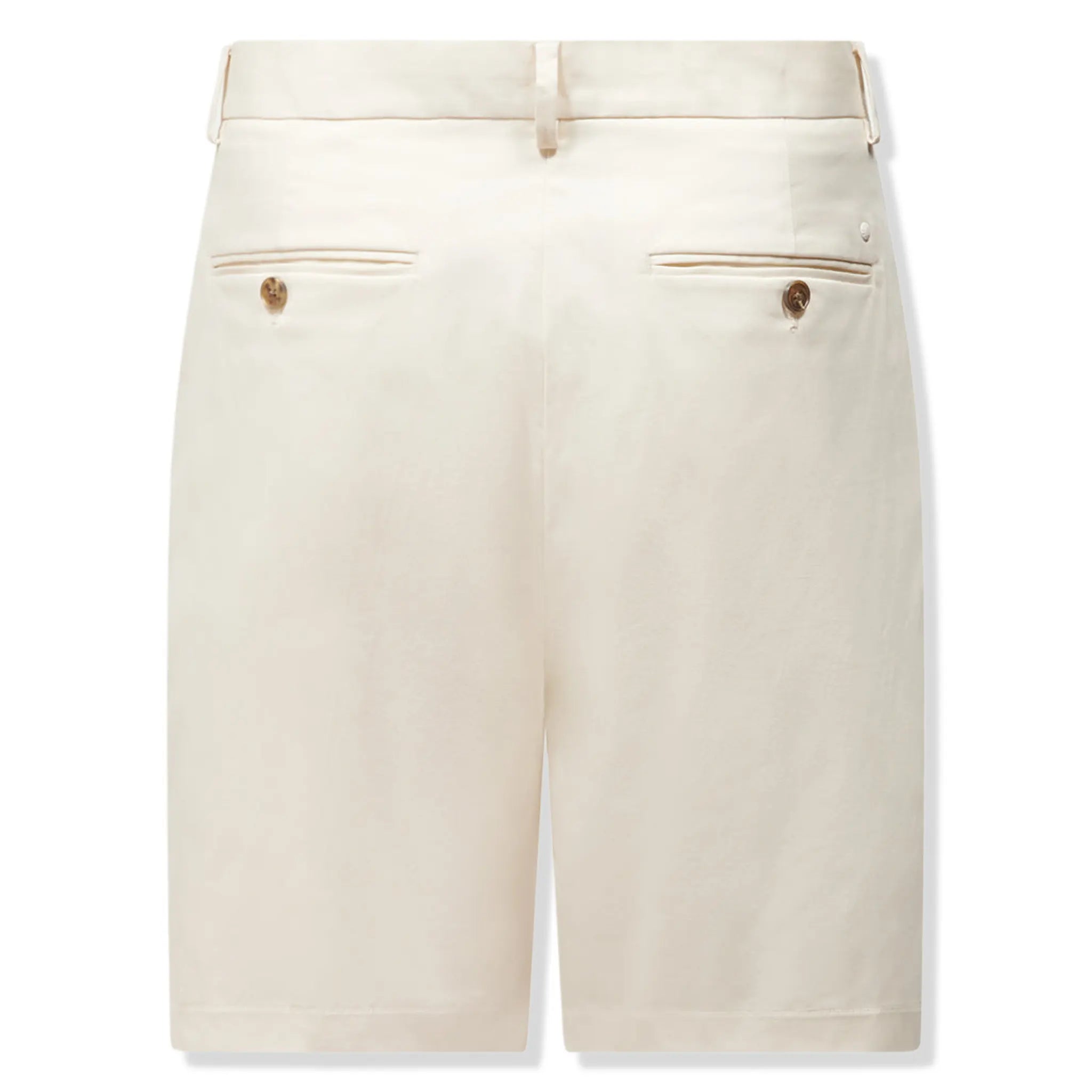 Back View of Peckham Rye Marlborough Egret Shorts