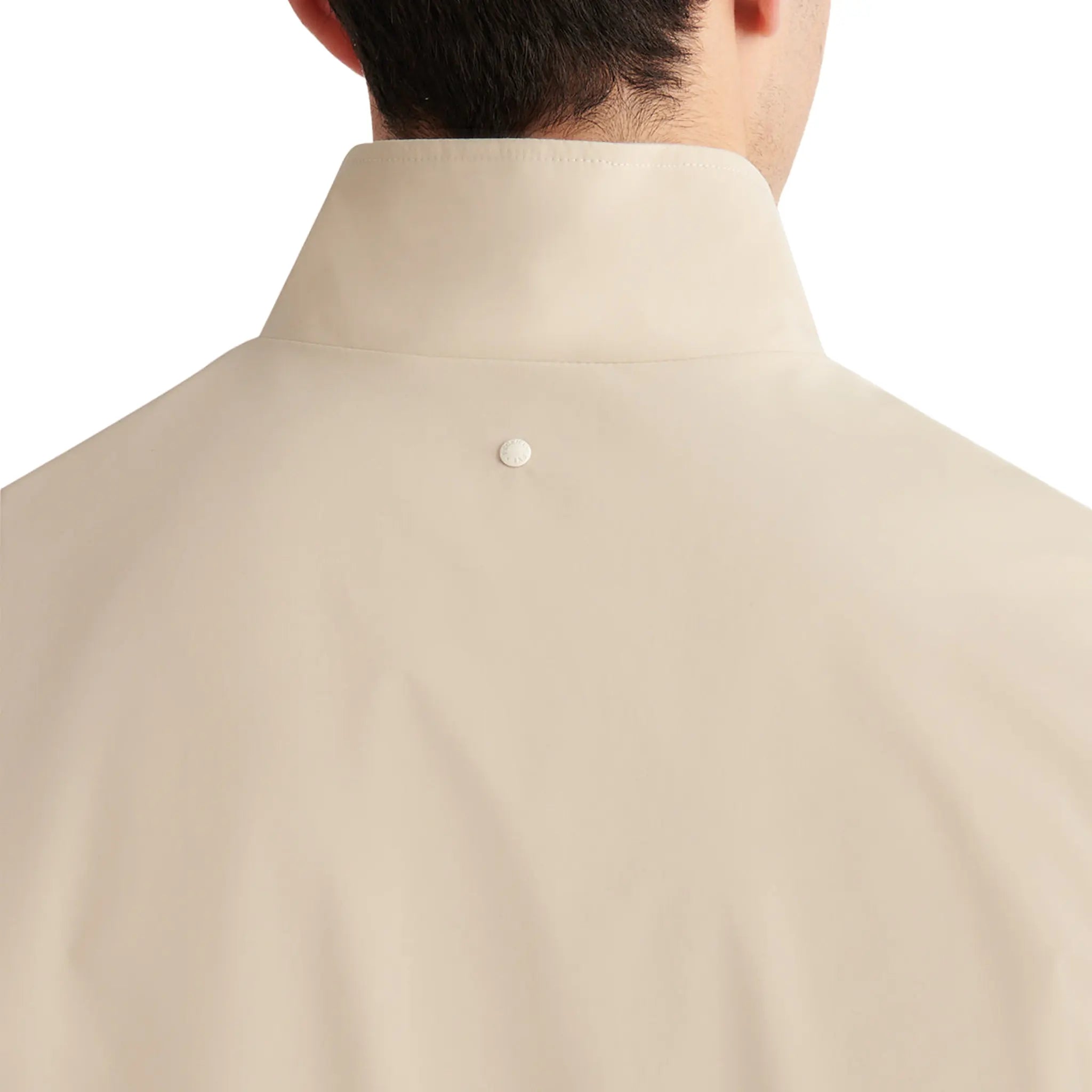 Detailed Back View of Peckham Rye Molo Peyote Gilet