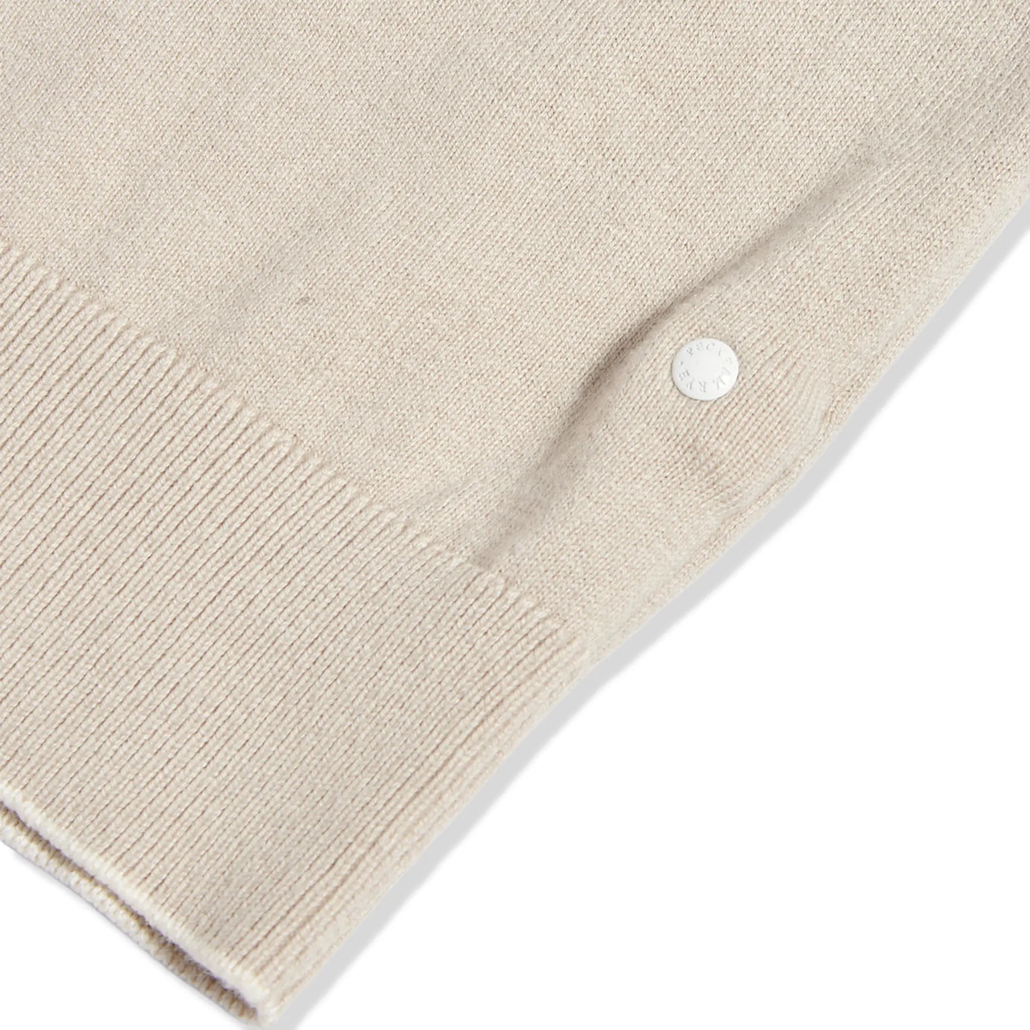 Detailed View of Peckham Rye Ocean Textured Knit Peyote Polo Shirt