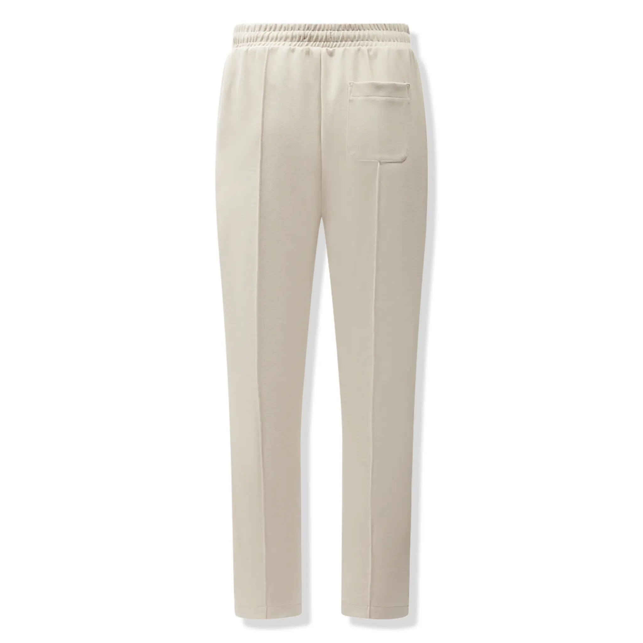Back View of Peckham Rye Riva Jersey Interlock Peyote Trousers