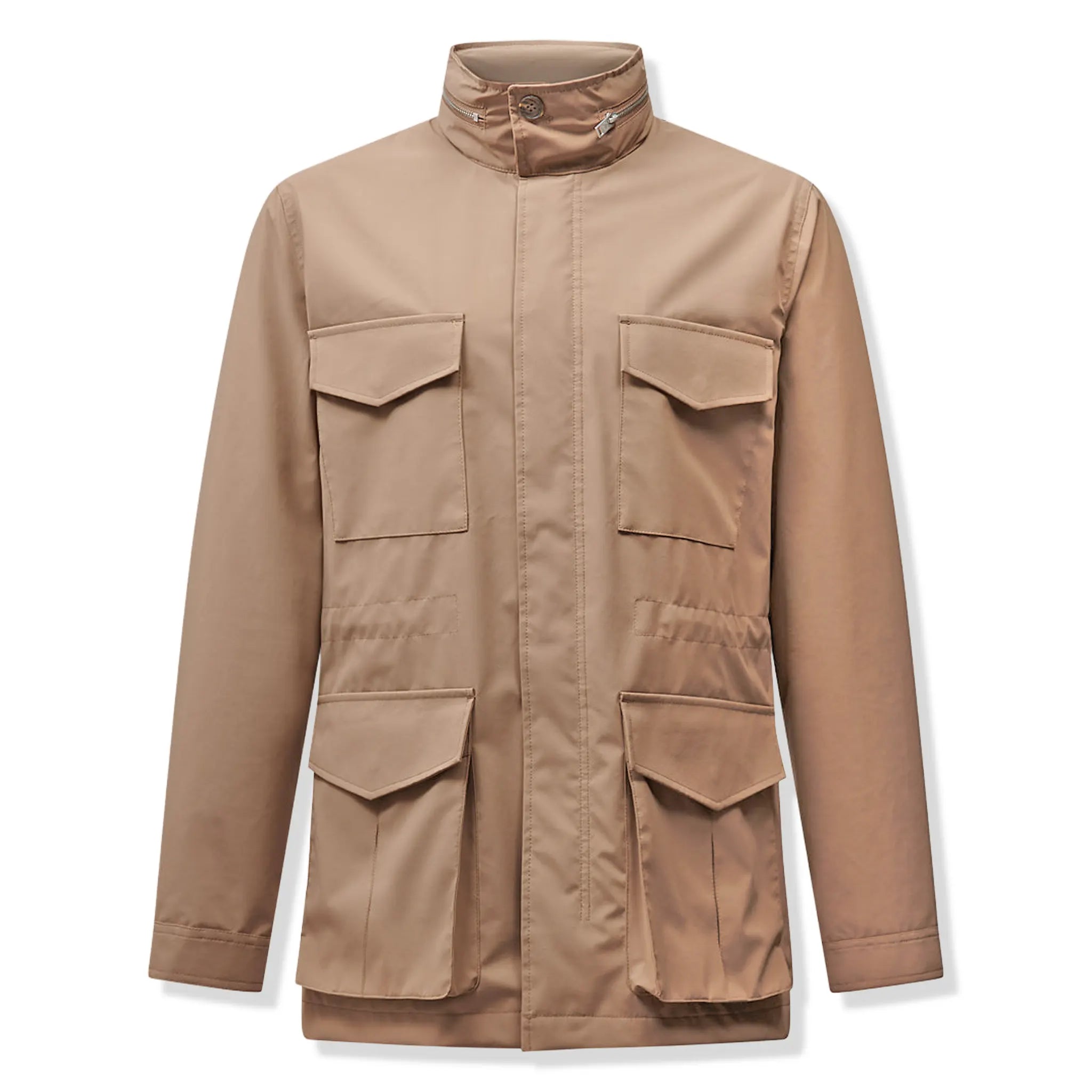 Front View of Peckham Rye The Explorer Safari Caribou Jacket