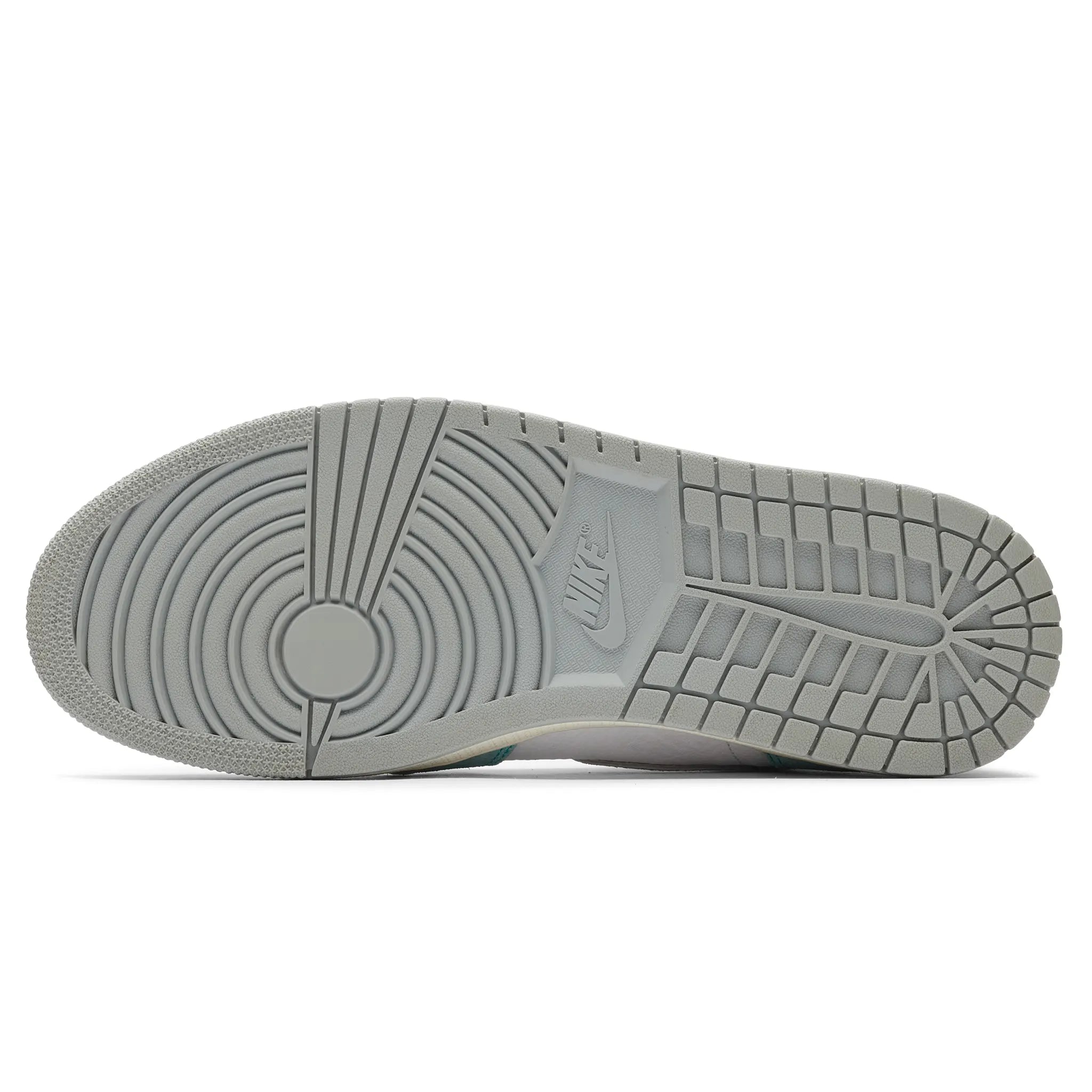 Sole view of Preloved - Air Jordan 1 Retro High OG Turbo Green 555088-311