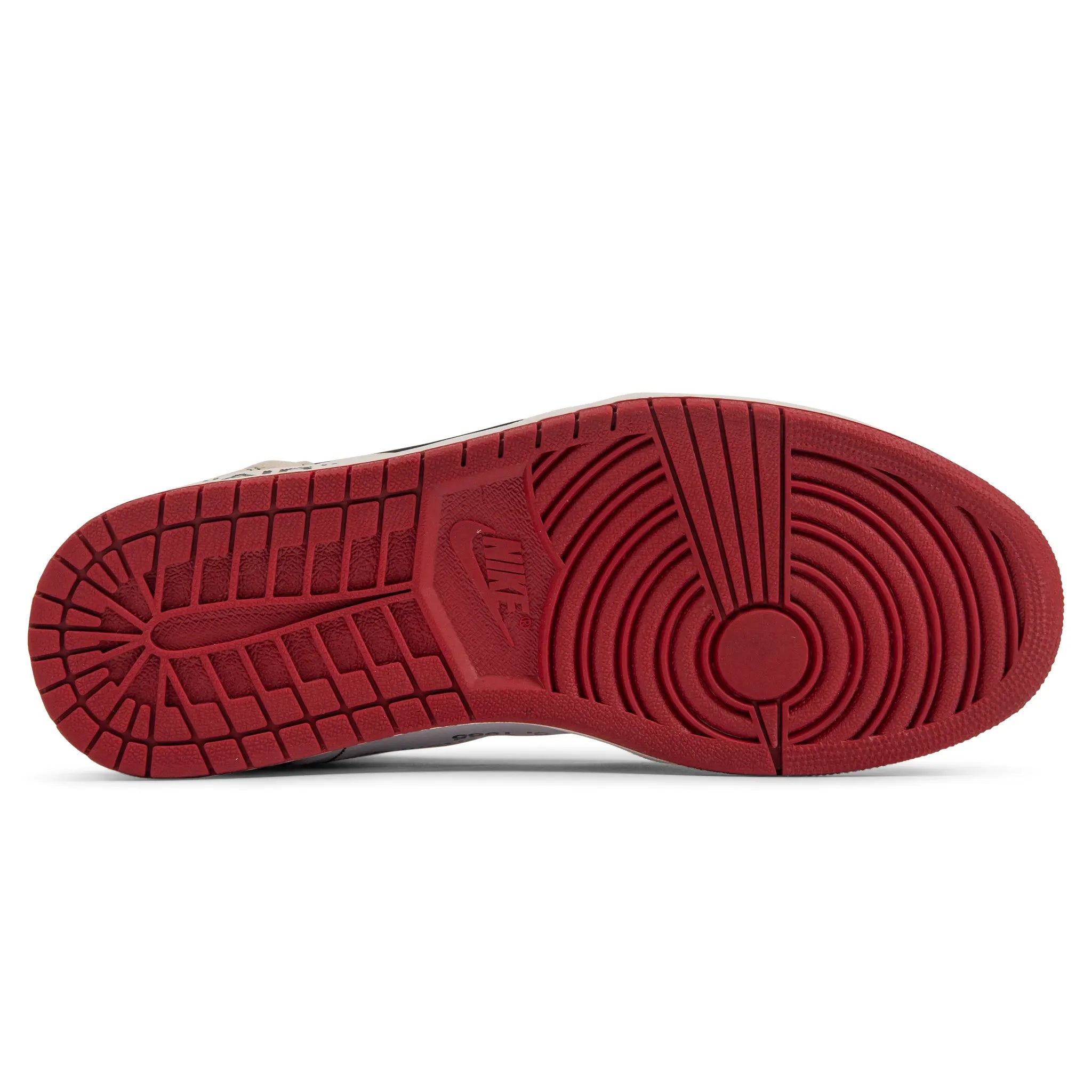 Sole view of Preloved - Air Jordan 1 x Off-White 1 Retro High OG Chicago