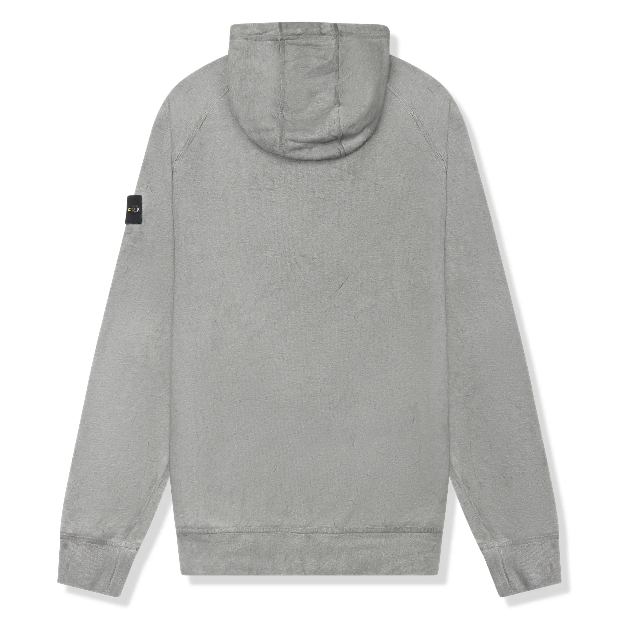 Preloved - Stone Island Dust Treatment Grey Hoodie