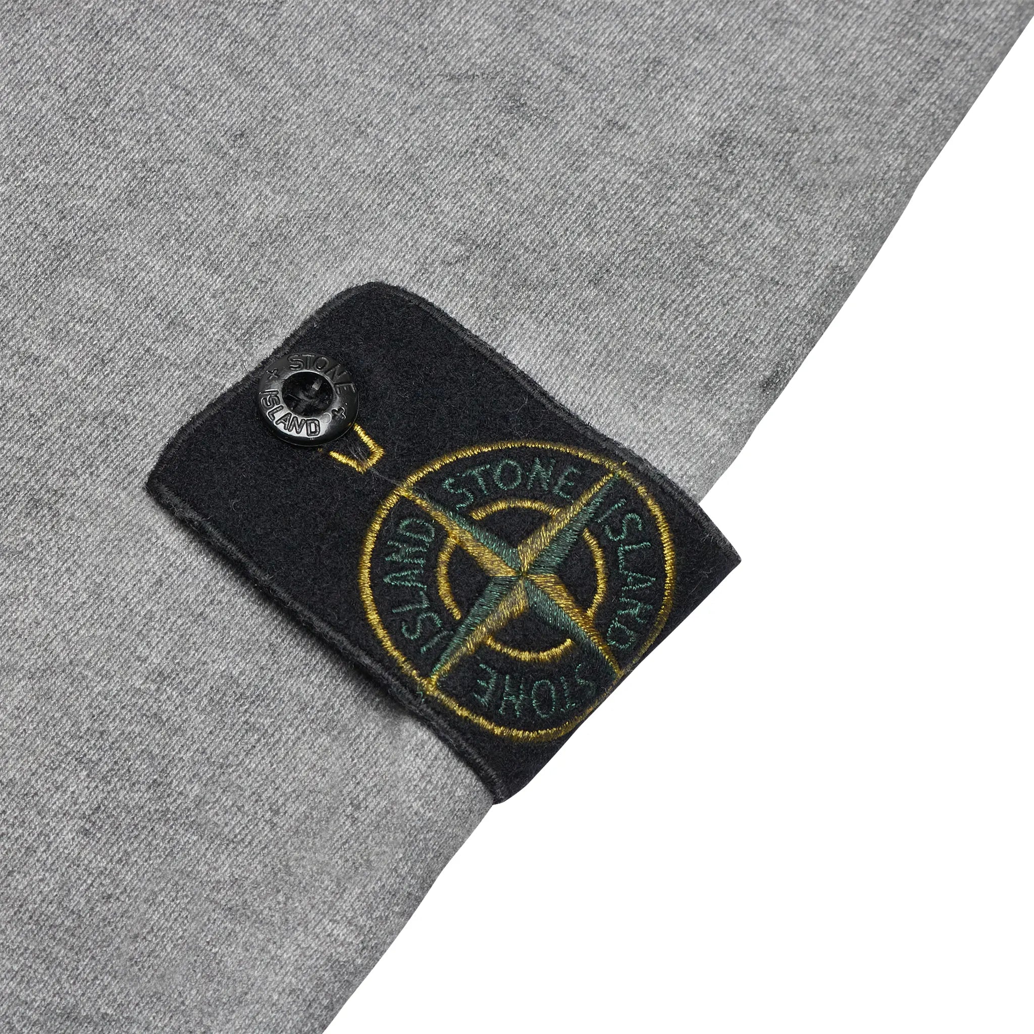 Preloved - Stone Island Dust Treatment Grey Hoodie