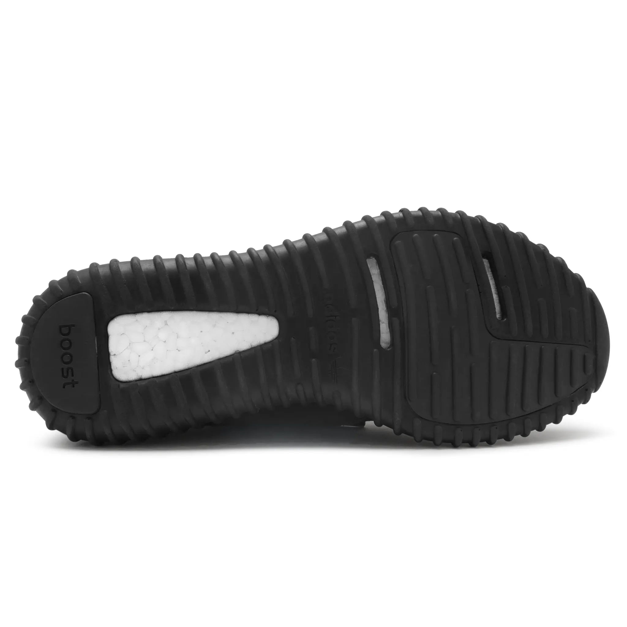 Sole View of Preloved - Adidas Yeezy Boost 350 Pirate Black (2015) AQ2659