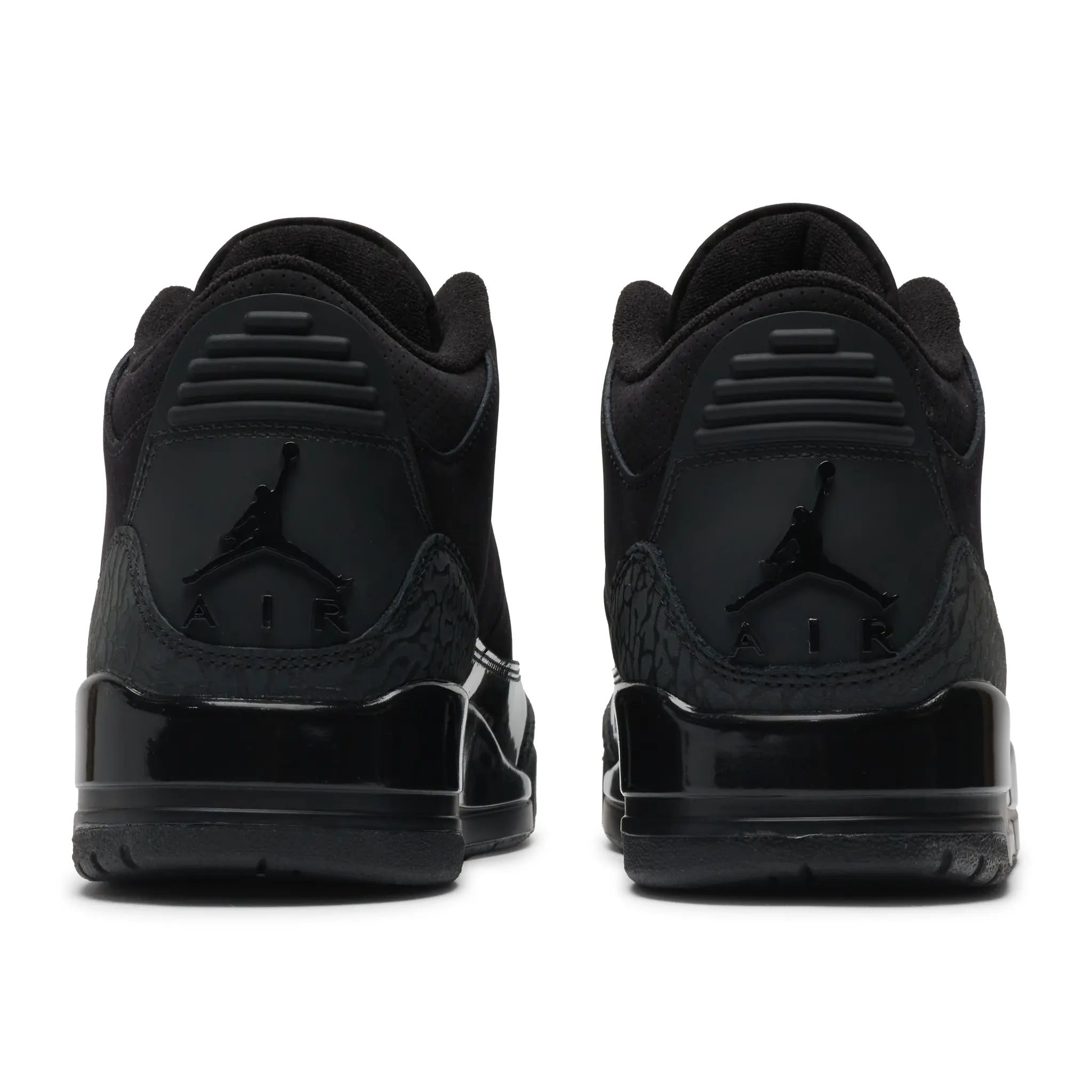 Back View of Preloved - Air Jordan 3 Retro Black Cat (2025) CT8532-001