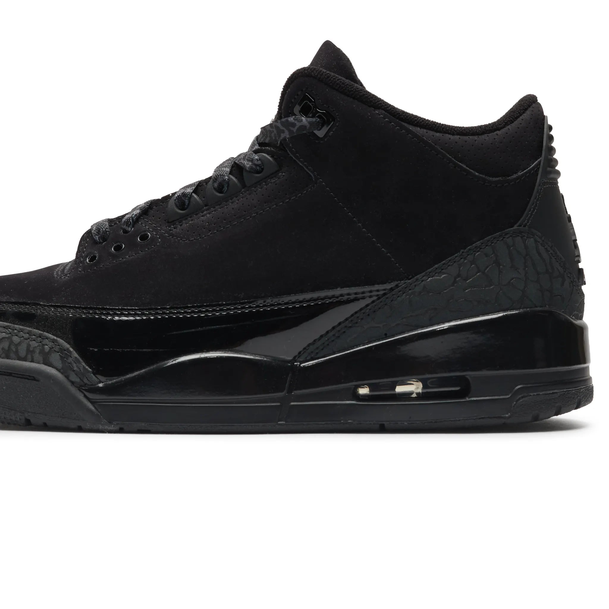Detailed View of Preloved - Air Jordan 3 Retro Black Cat (2025) CT8532-001