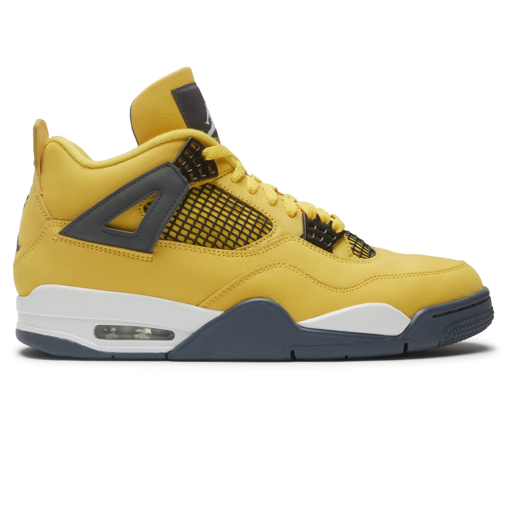 Side View of Preloved - Air Jordan 4 Retro Lightning (2021) CT8527-700