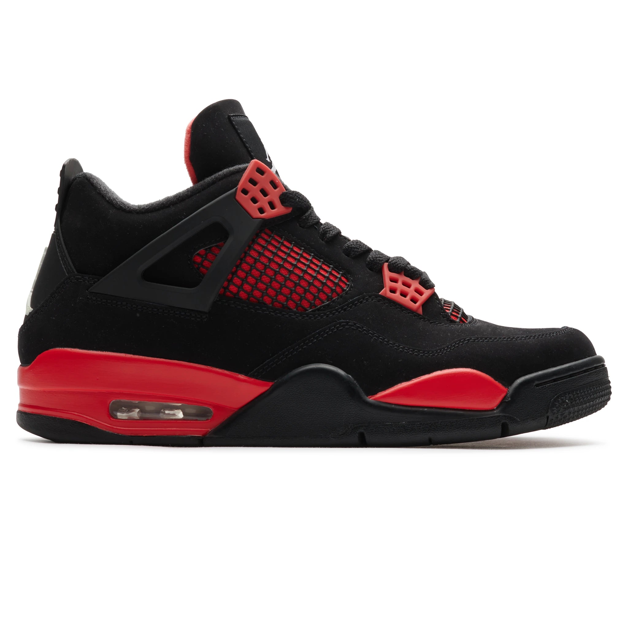 Side view of Preloved - Air Jordan 4 Retro Thunder (2023) DH6927-017