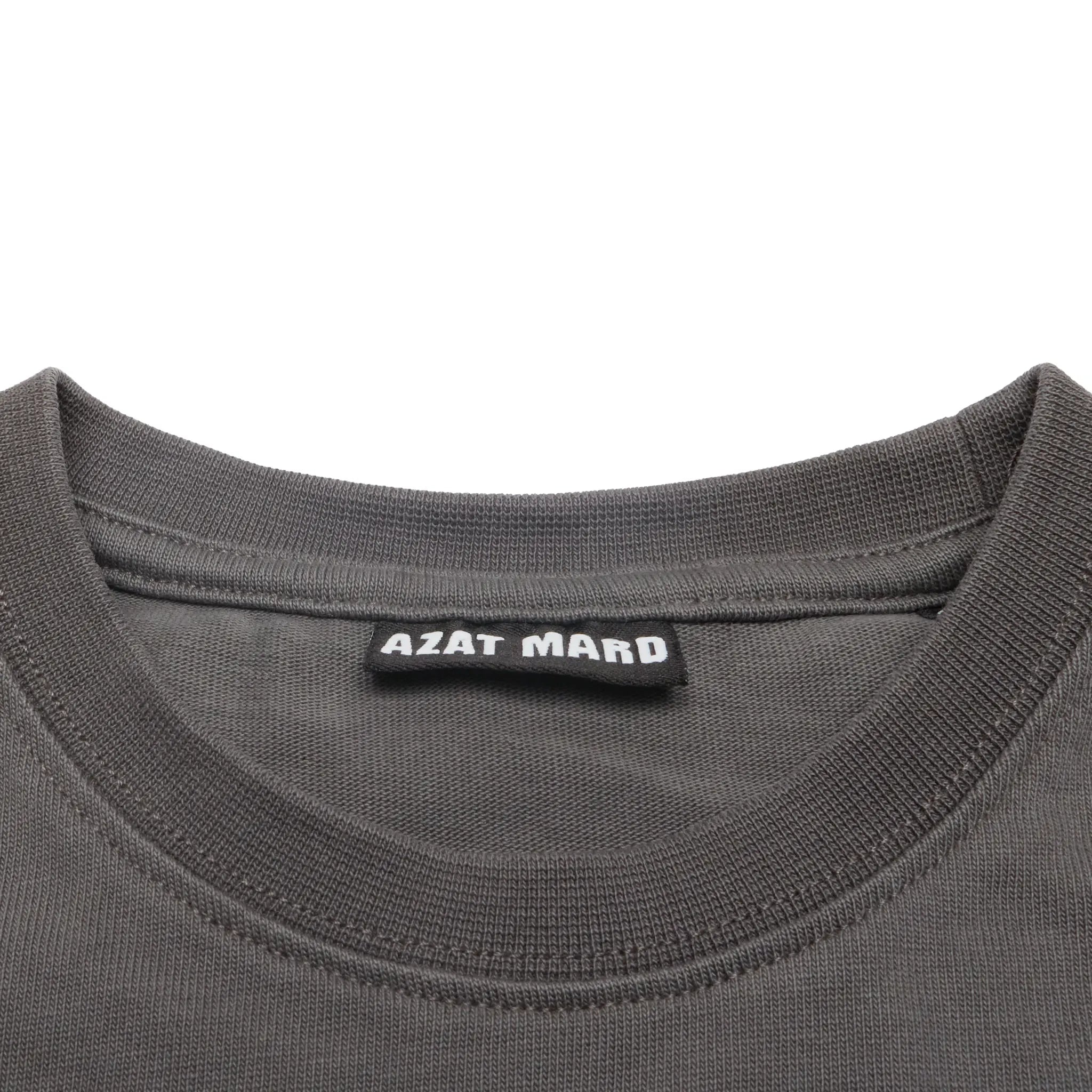 Detailed View of Preloved - Azat Mard Les Gens Kids Charcoal T-Shirt