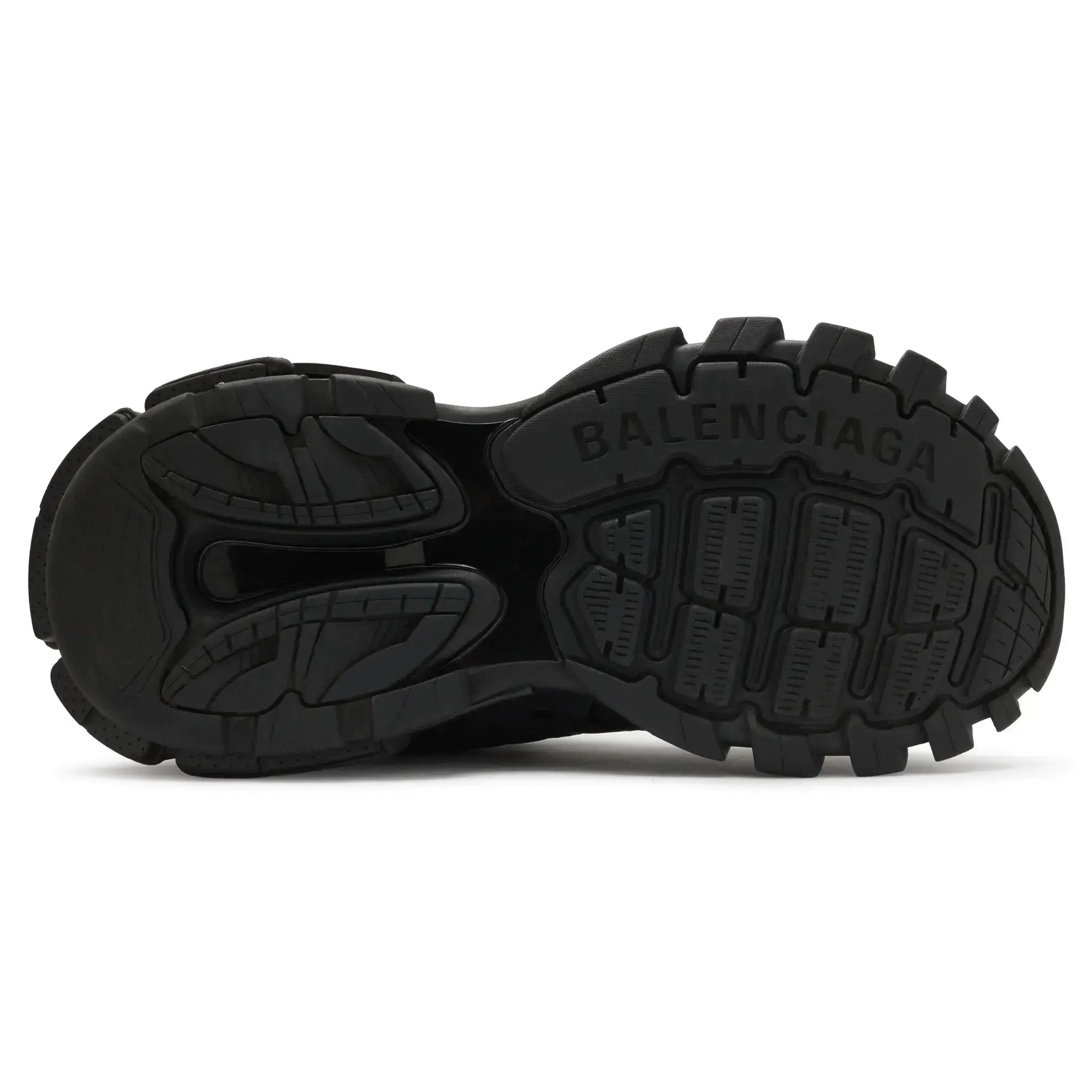 Sole View of Preloved - Balenciaga Track 2.0 Sneaker Triple Black Clear Sole 568615W2GN1100