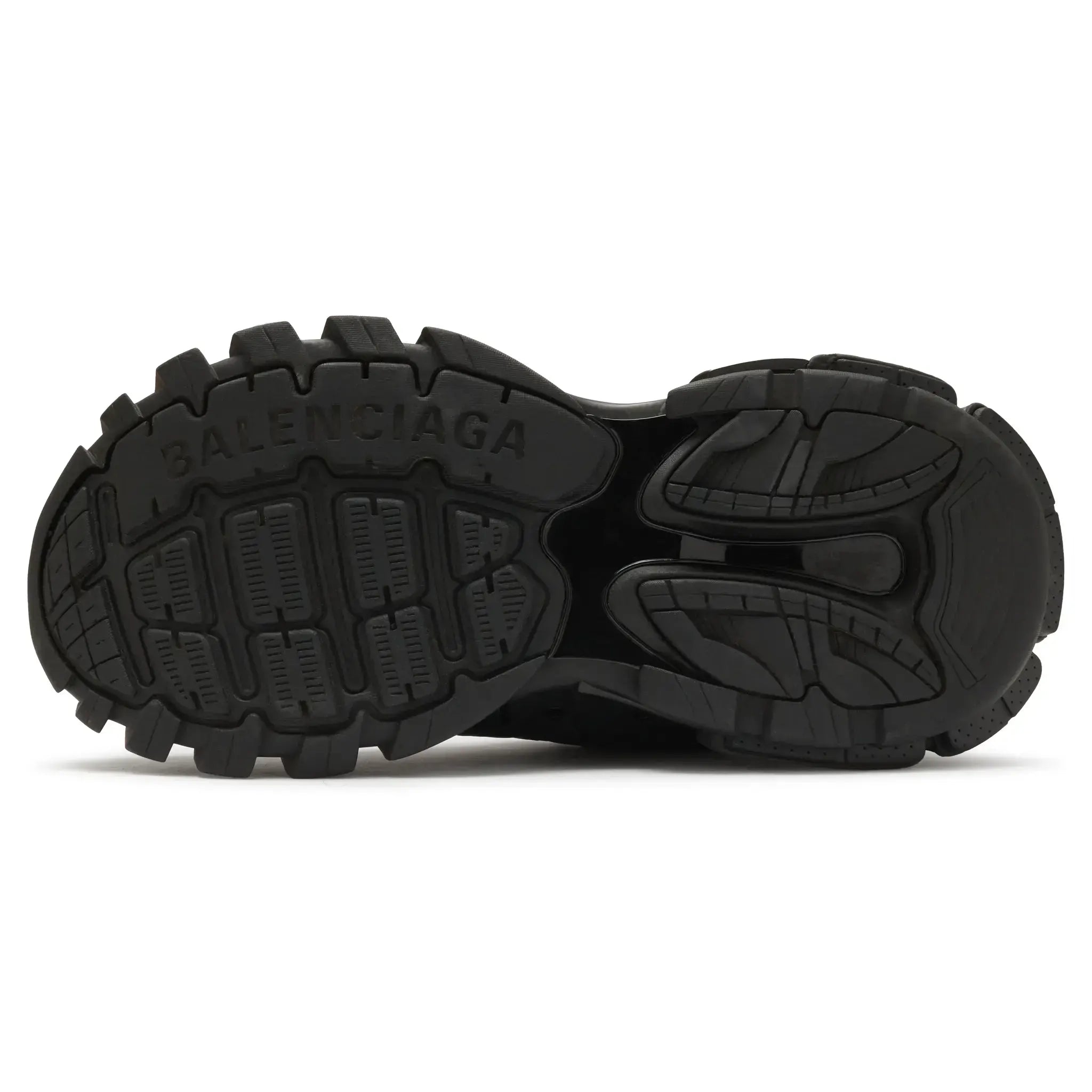 Sole View of Preloved - Balenciaga Track 2.0 Sneaker Triple Black Clear Sole 568615W2GN1100