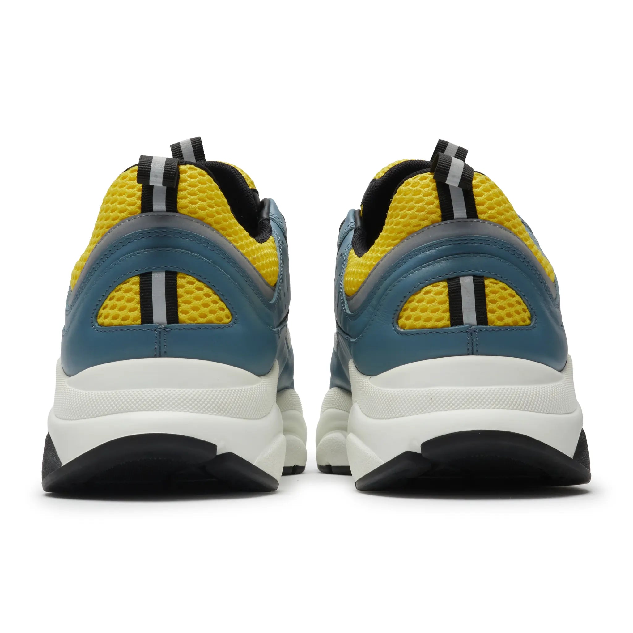 Back View of Preloved - Dior B22 Blue Yellow Trainer 3SN231ZCQ_H561