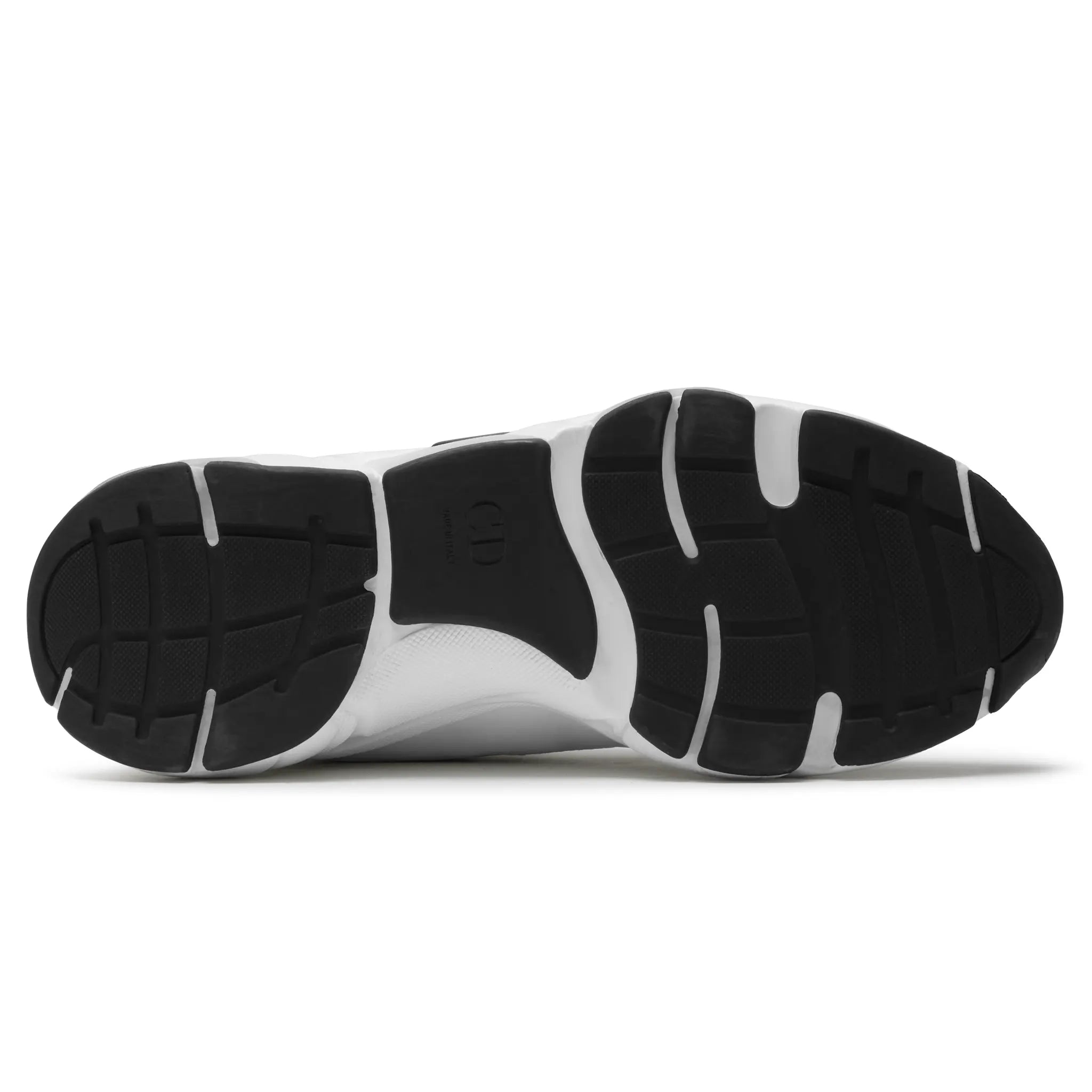 Sole View of Preloved - Dior B22 White Grey Reflective Calfskin Trainer 3SN231YJG_H000