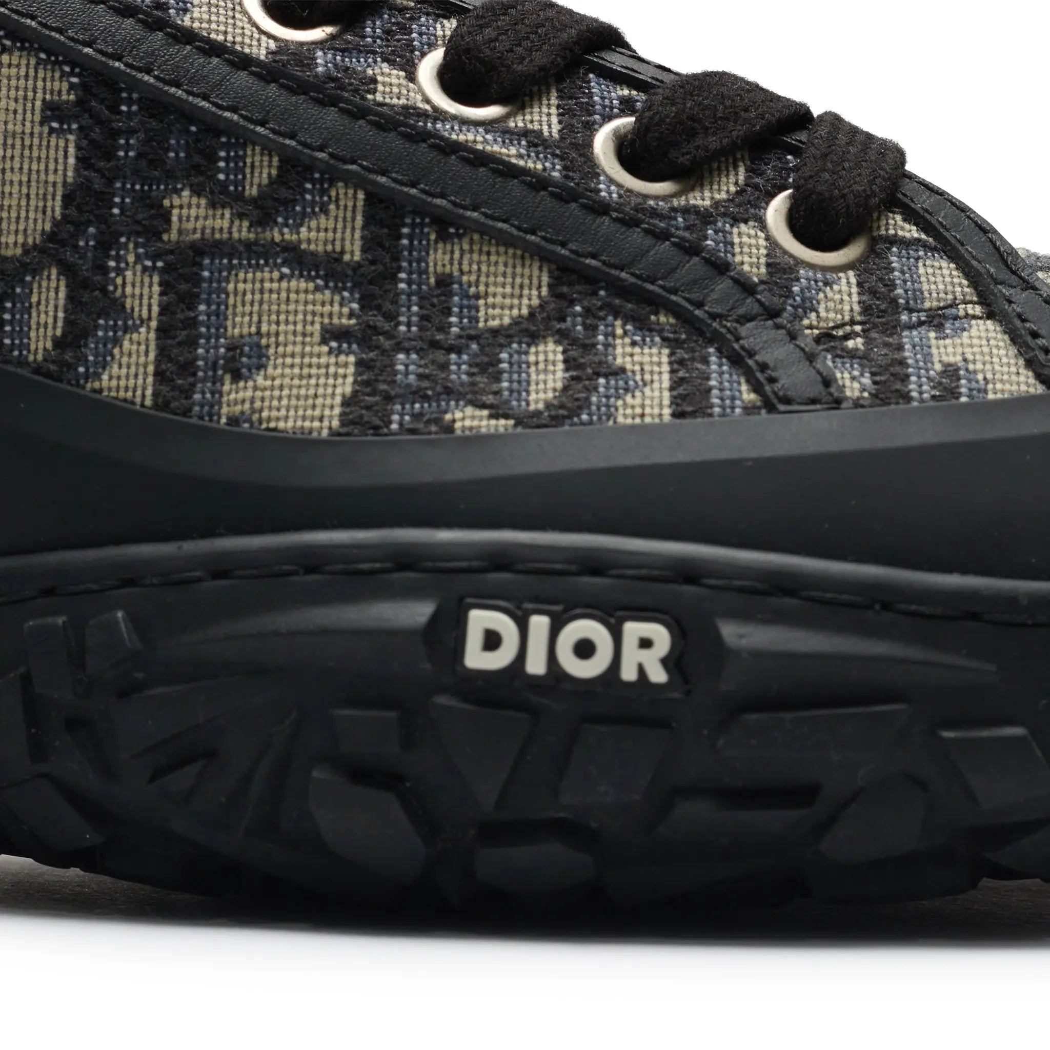 Detailed View of Preloved - Dior B28 Oblique Diorizon Black Beige Low Top Trainer