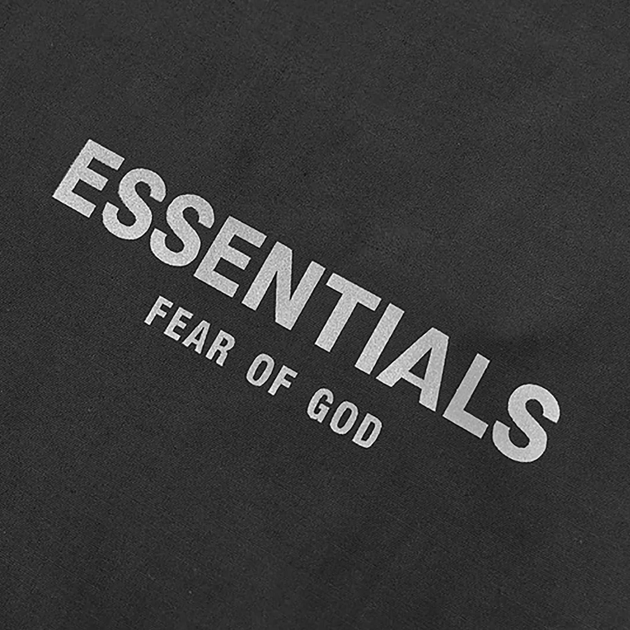 Detailed View of Preloved - Fear Of God Essentials Black Nylon Track Pants