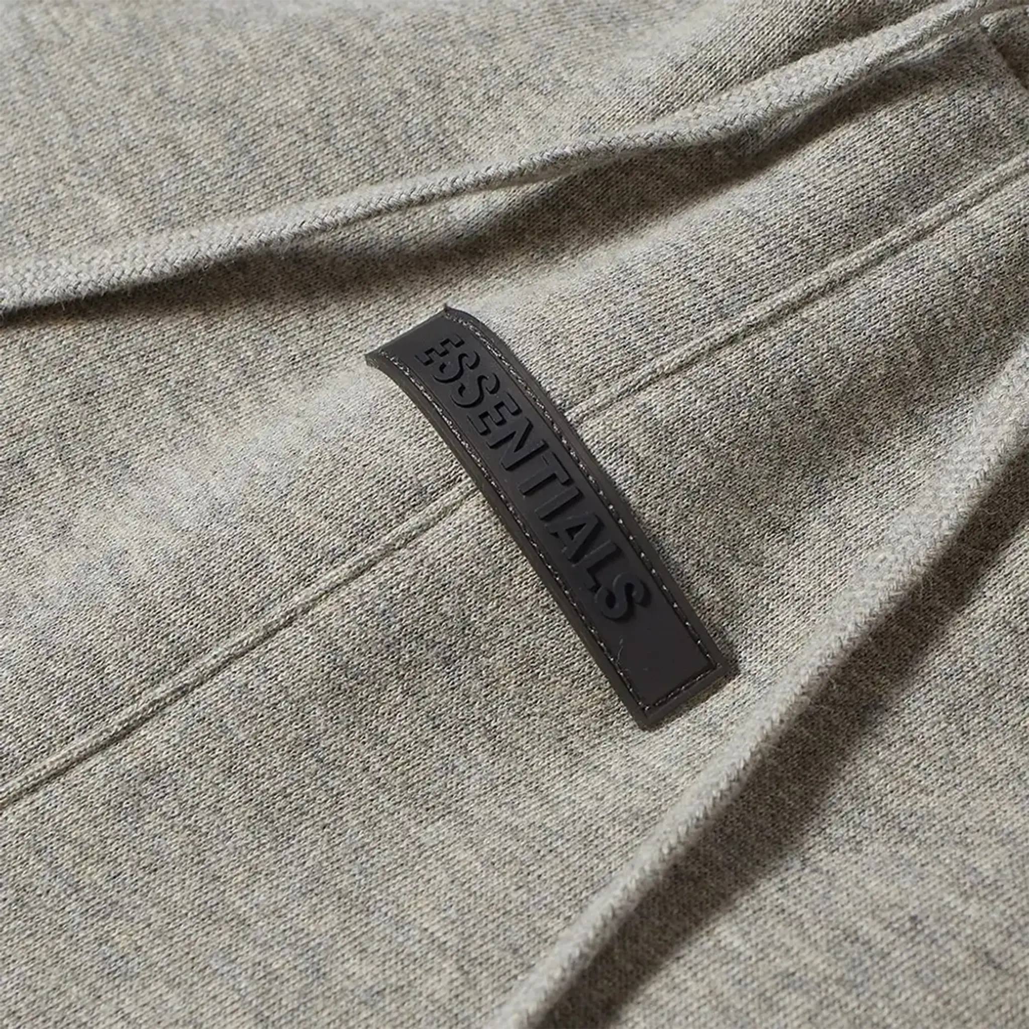 Detailed View of Preloved - Fear Of God Essentials Core Collection Dark Heather Oatmeal Sweatpants