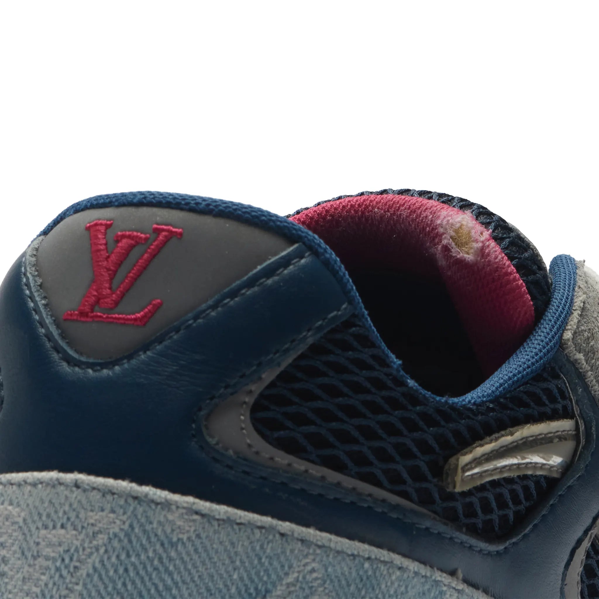 Detailed View of Preloved - Louis Vuitton LV Run Away Blue Sneaker 1abfci