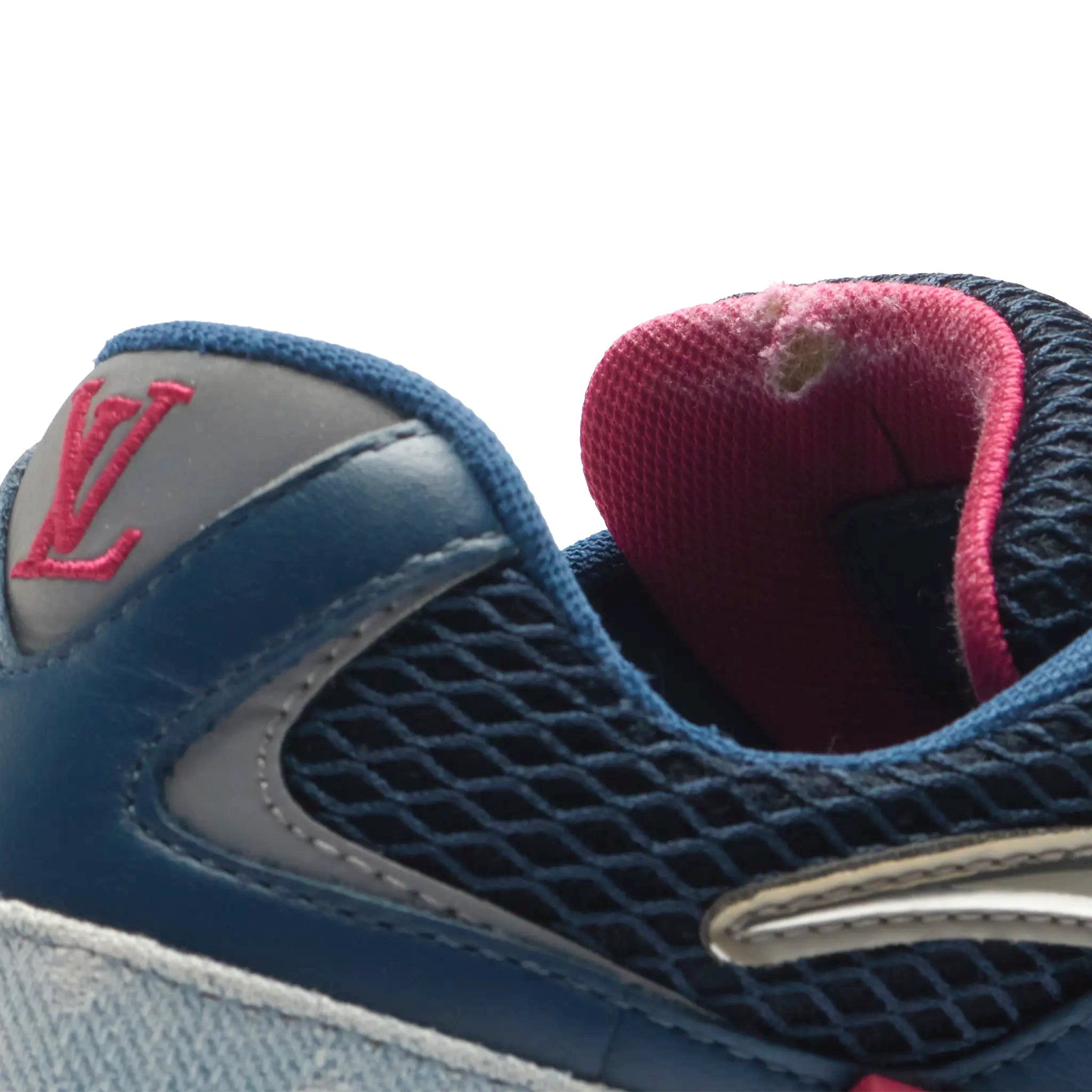Detailed View of Preloved - Louis Vuitton LV Run Away Blue Sneaker 1ABFCI