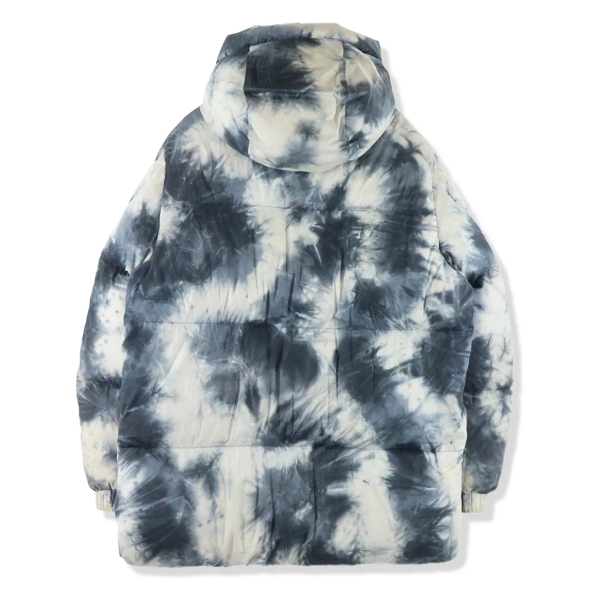 Back View of Preloved - Moncler Genius 2 Juele 1952 White and Black Down Parka Jacket