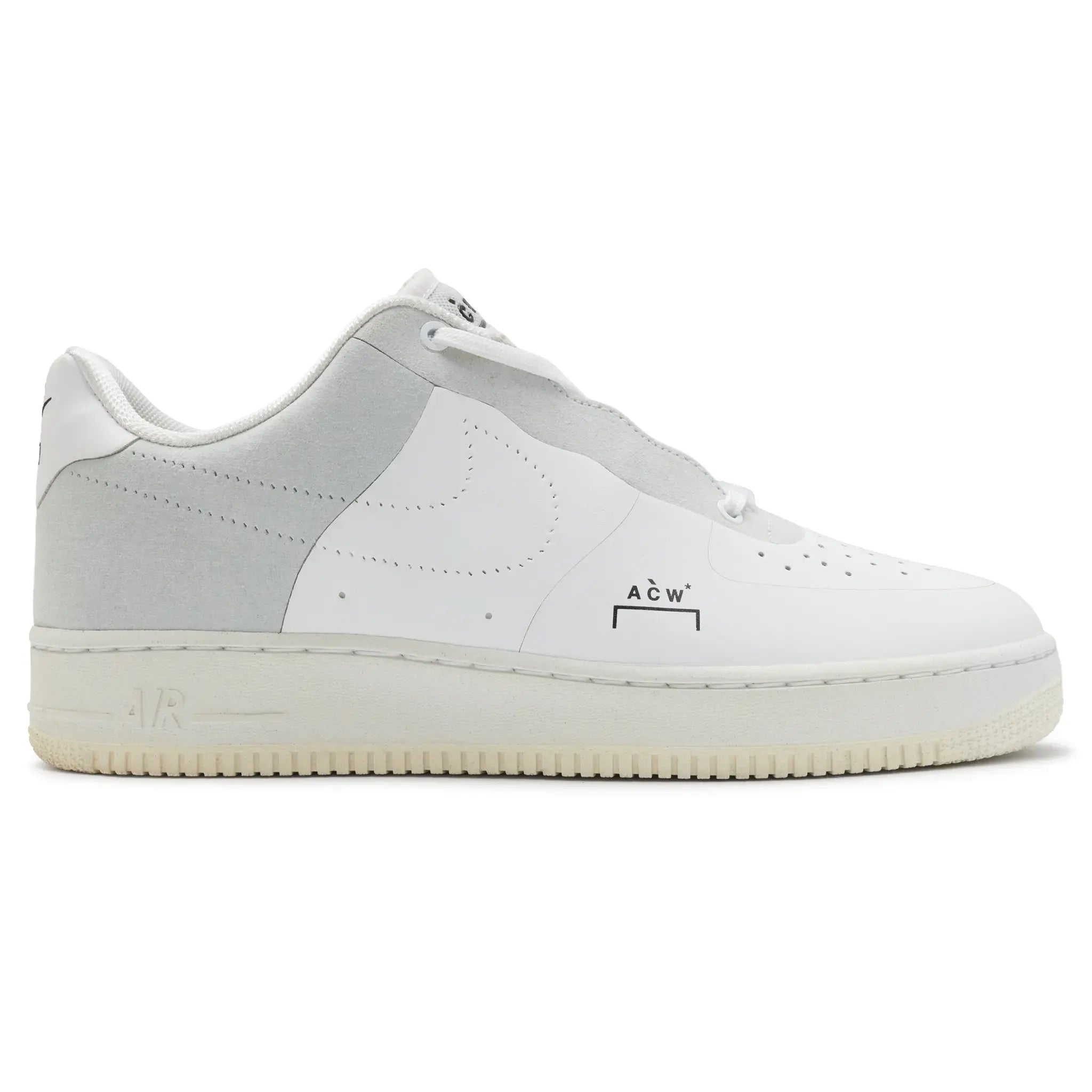 Front View of Preloved - Nike Air Force 1 Low x A Cold Wall White BQ6924-100