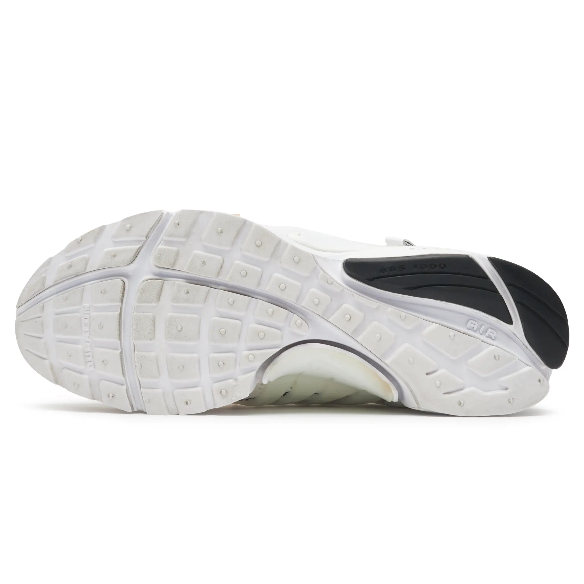 Sole View of Preloved - Nike x Off White Air Presto Triple White AA3830-100