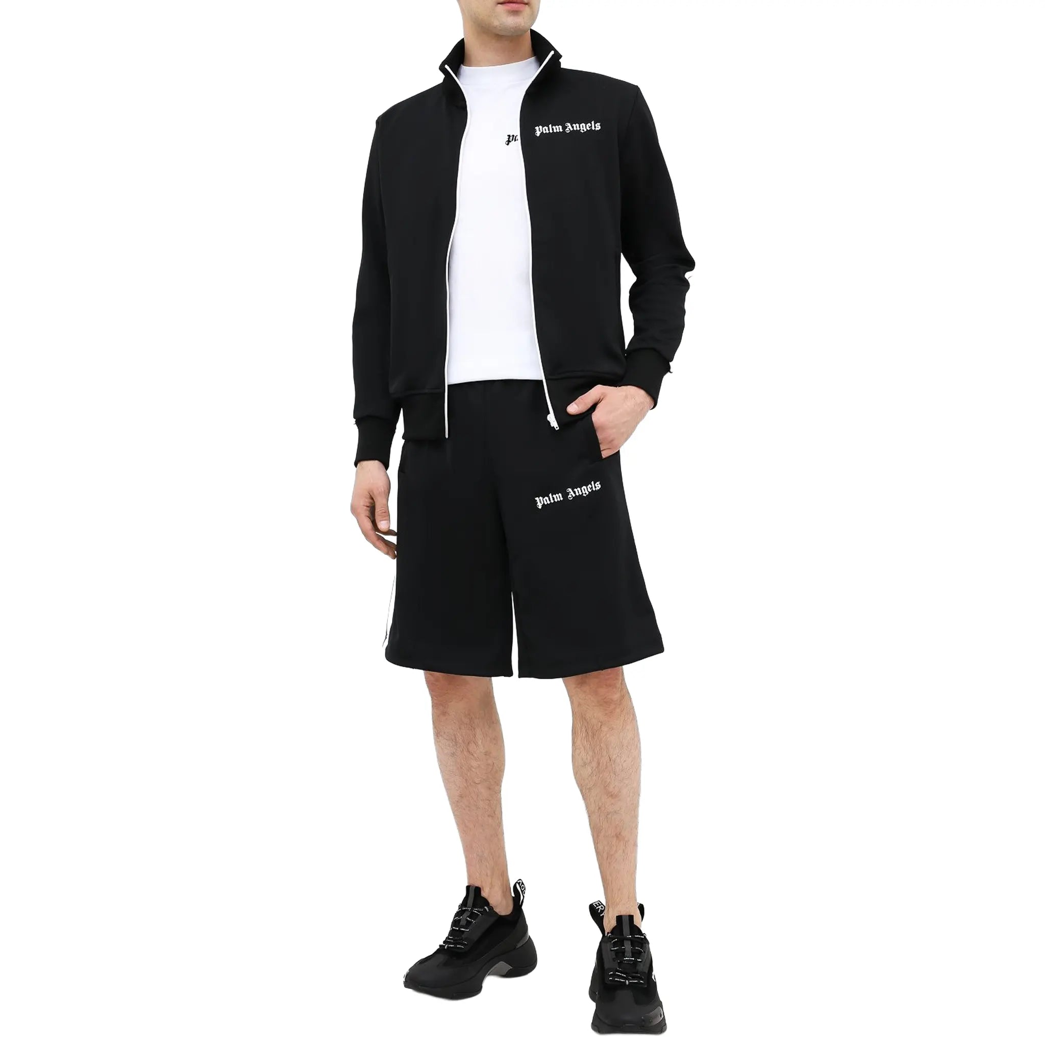 Preloved - Palm Angels Black Track Shorts