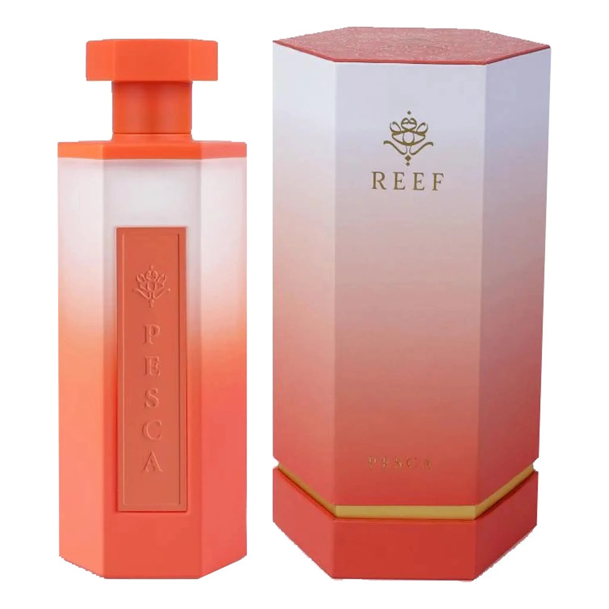 Front With Box View of REEF Pesca Eau De Parfum 200ml