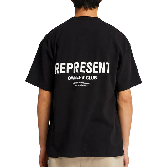 Represent Owners Club Black T Shirt