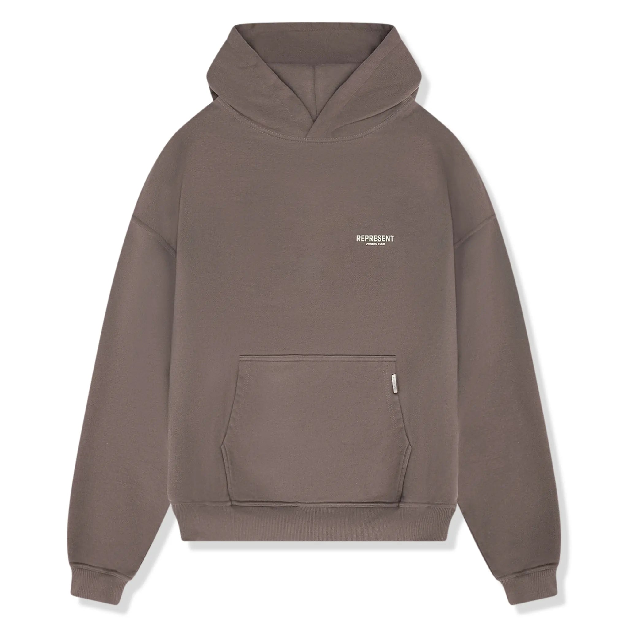 Front View of Represent Owners Club Fog Hoodie MH4004-292