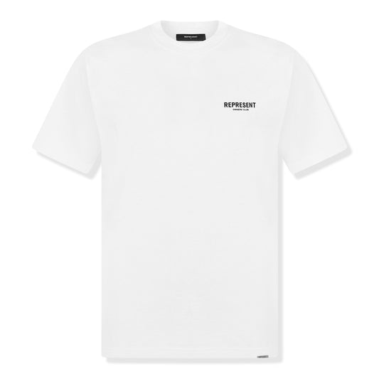 Represent Owners Club Flat White T Shirt