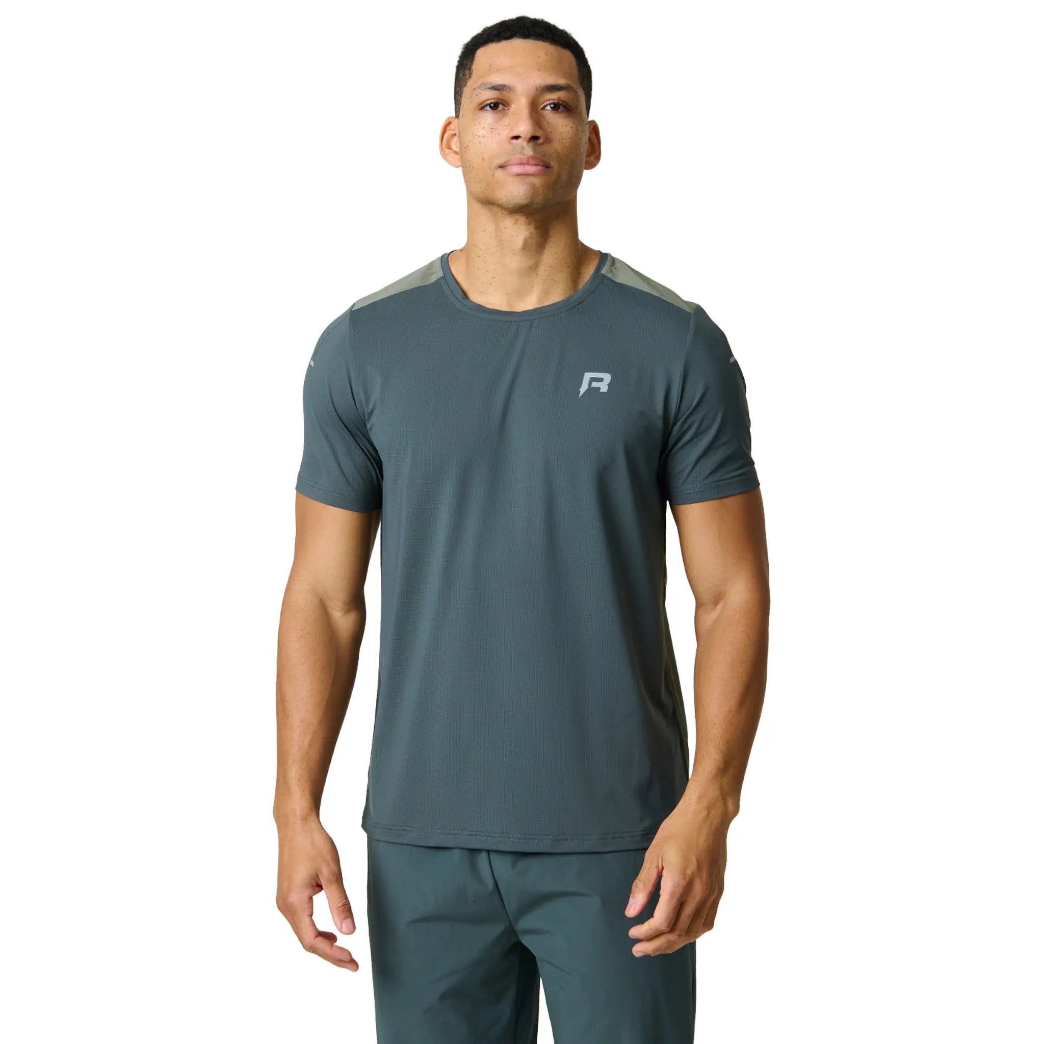 Front Reprimo Clima Dark Moss Khaki T-Shirt REP261-116