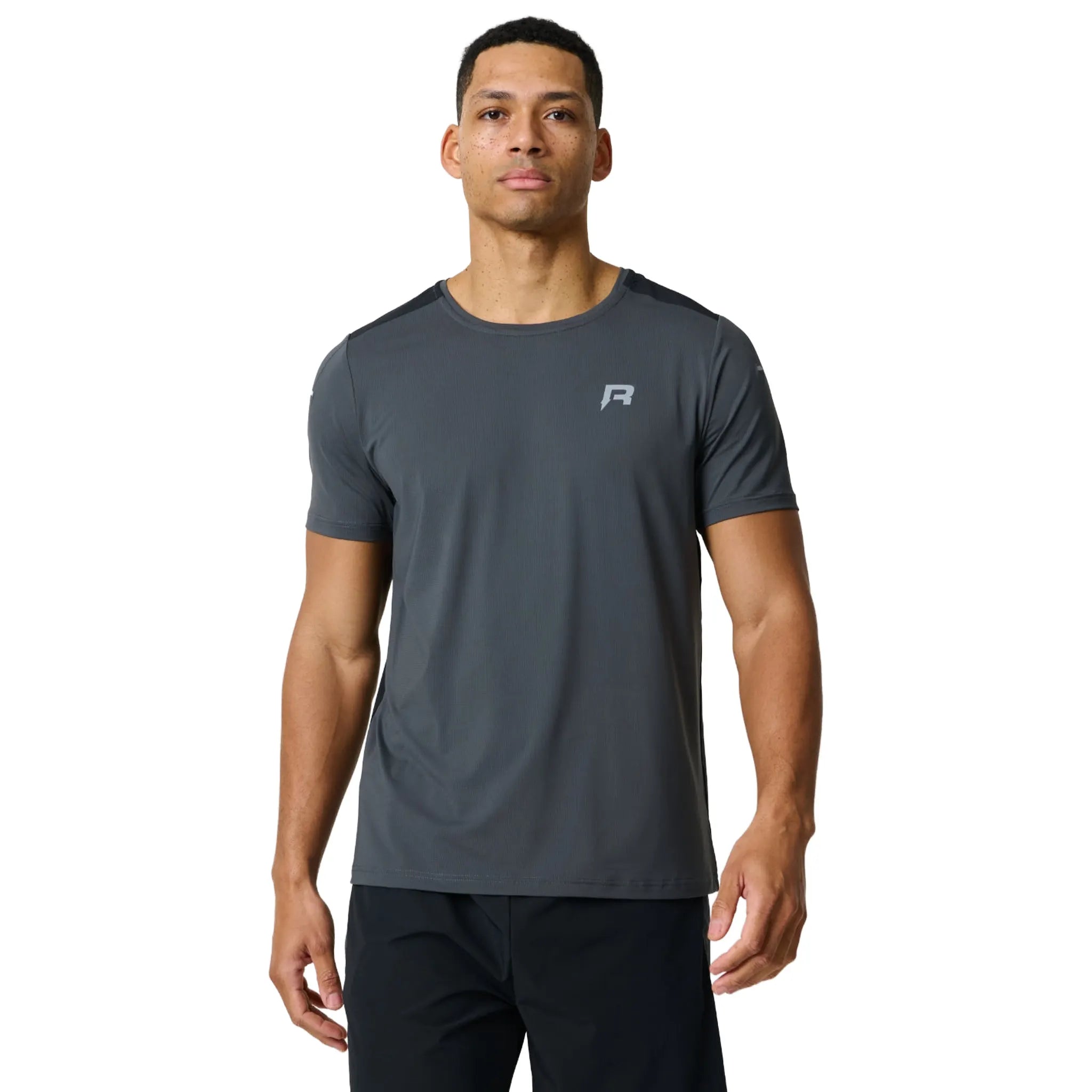 Front View of Reprimo Clima Slate Obsidian T-Shirt REP261-113