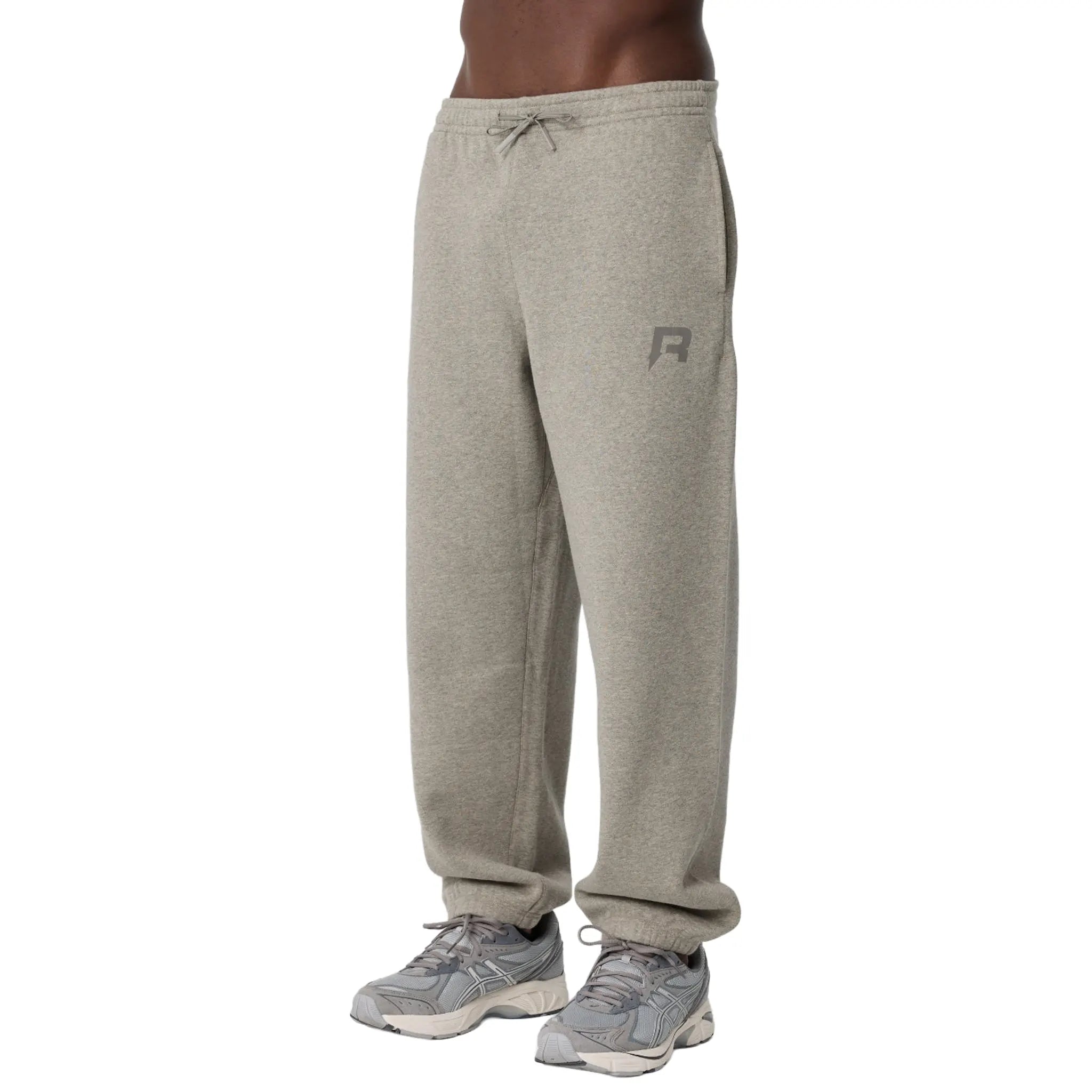 Front View of Reprimo Collective Grey Sweatpant REP254-338
