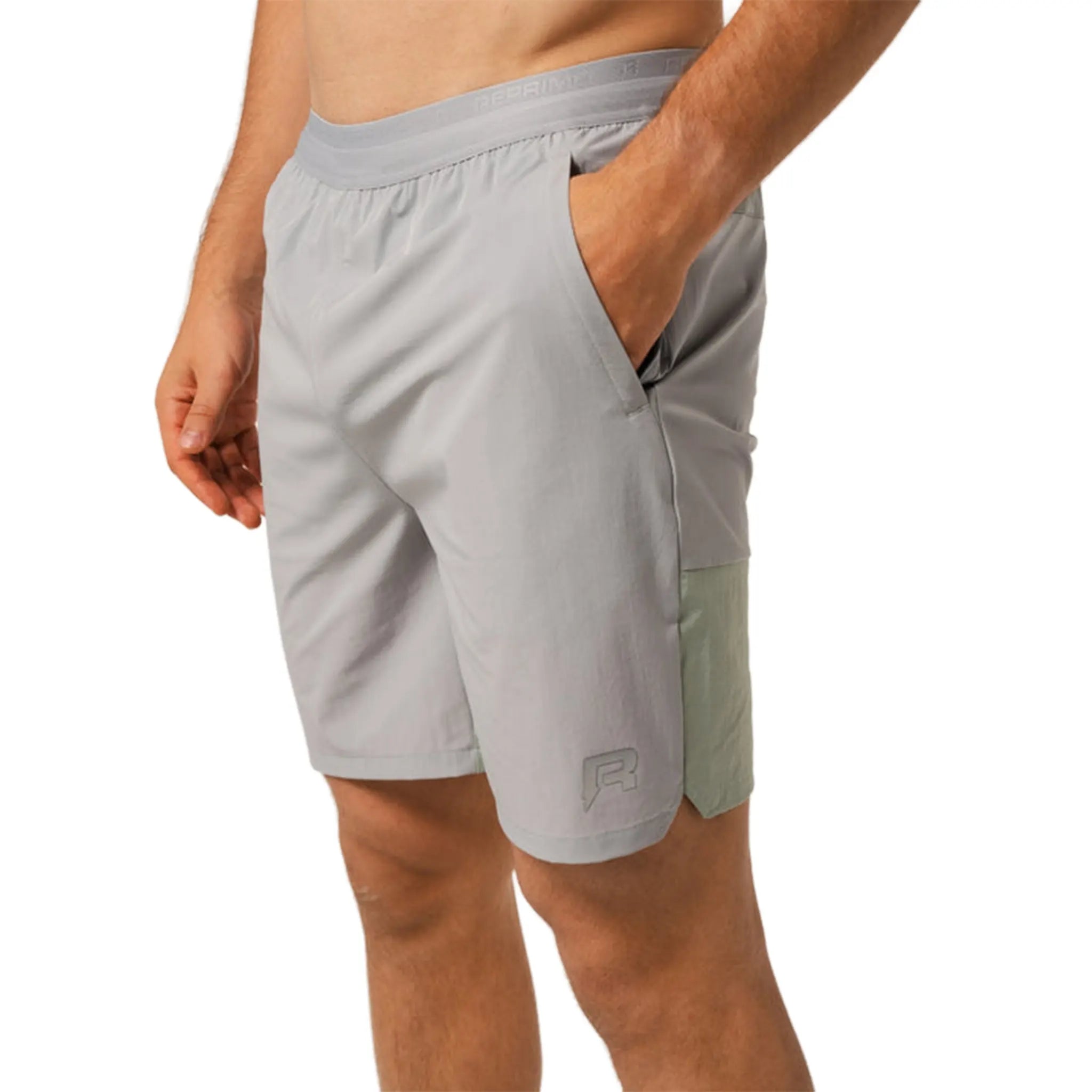 Side View of Reprimo Flight Iceberg Sleet Shorts